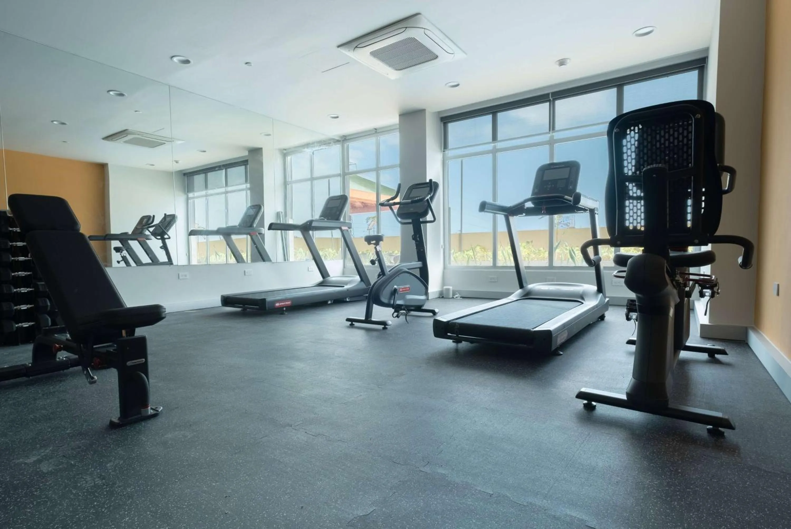 Fitness centre/facilities in Wyndham Garden El Morro Montecristi