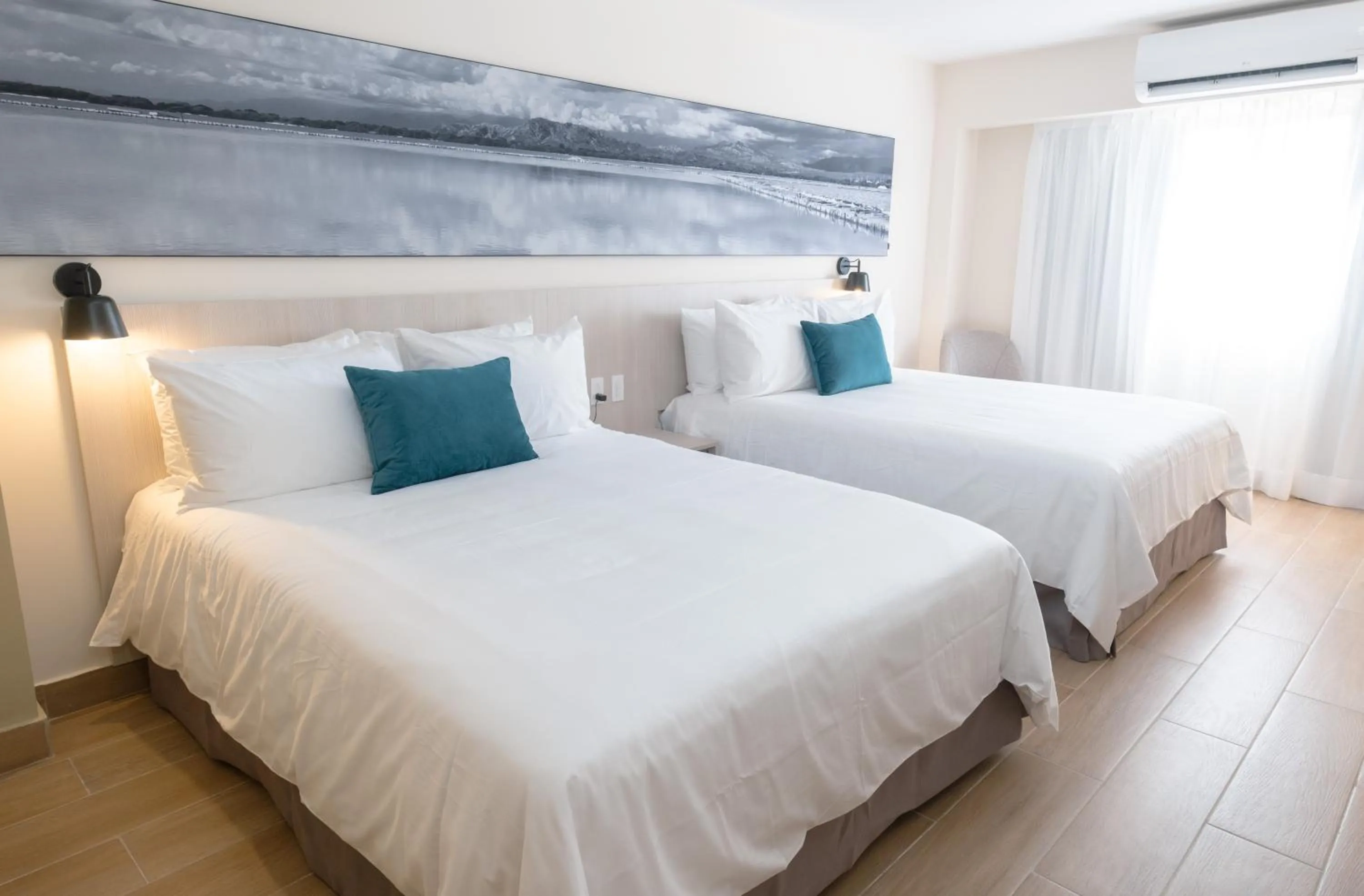 Bed in Wyndham Garden El Morro Montecristi