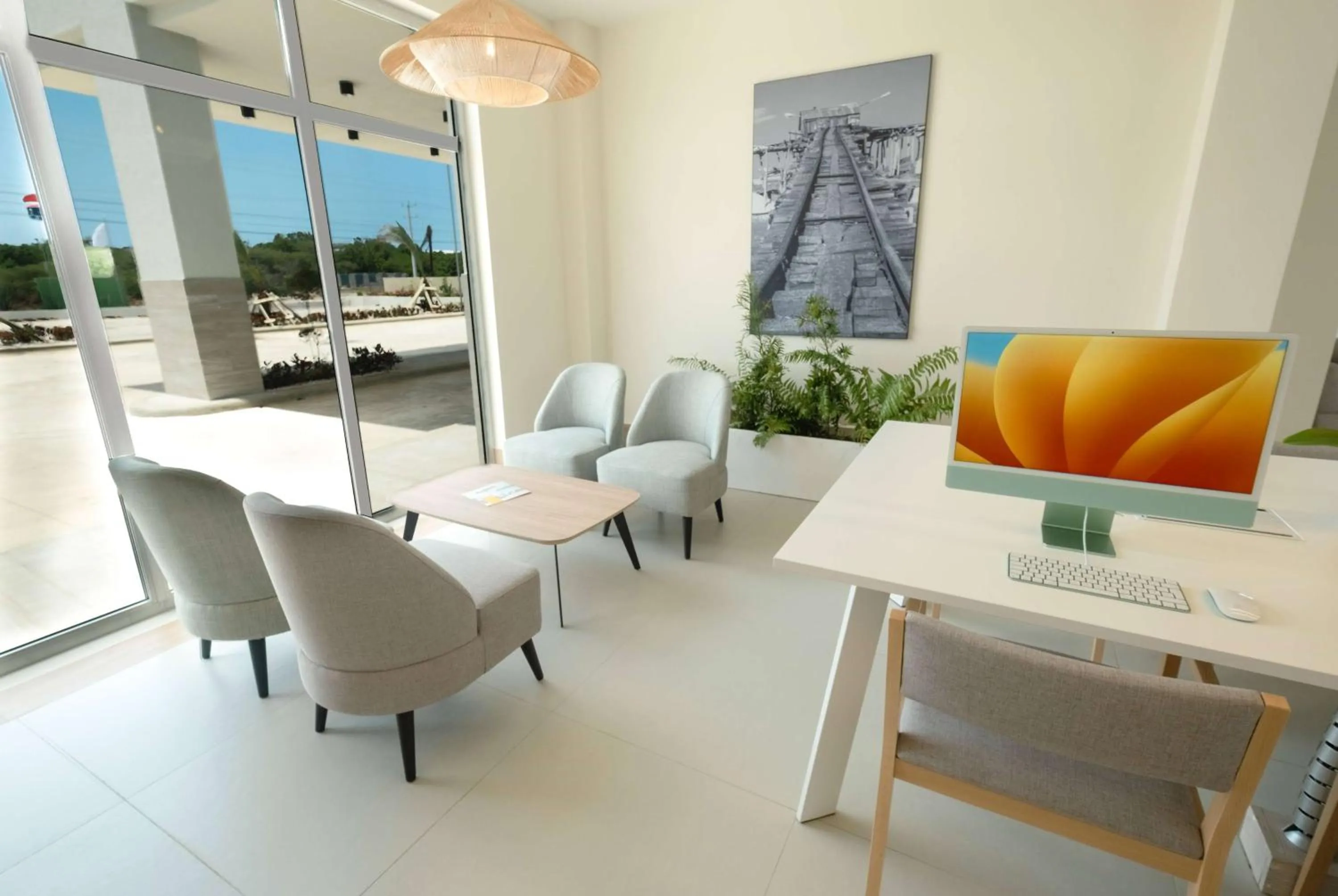 Lobby or reception in Wyndham Garden El Morro Montecristi