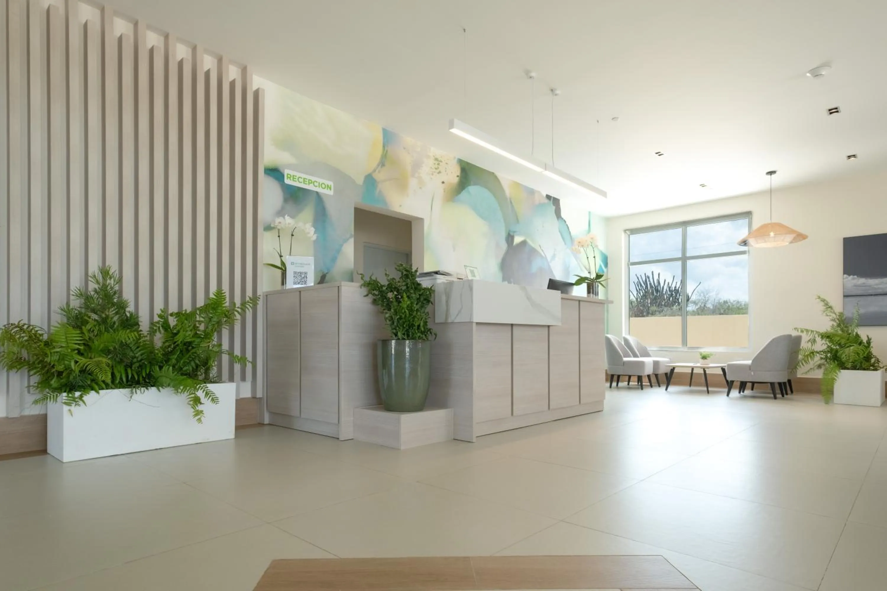 Lobby or reception in Wyndham Garden El Morro Montecristi