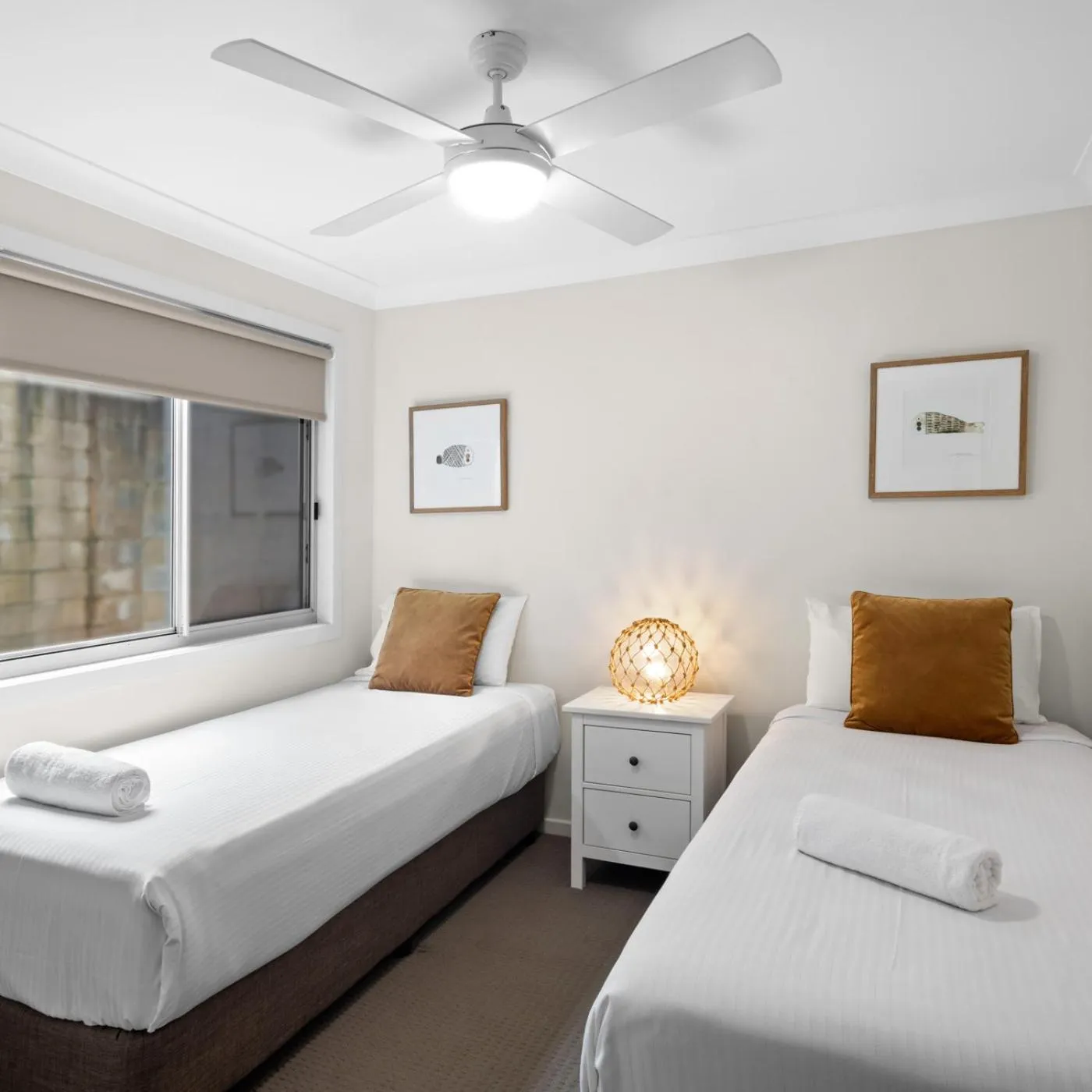 Bedroom, Bed in The Observatory Self Contained Apartments