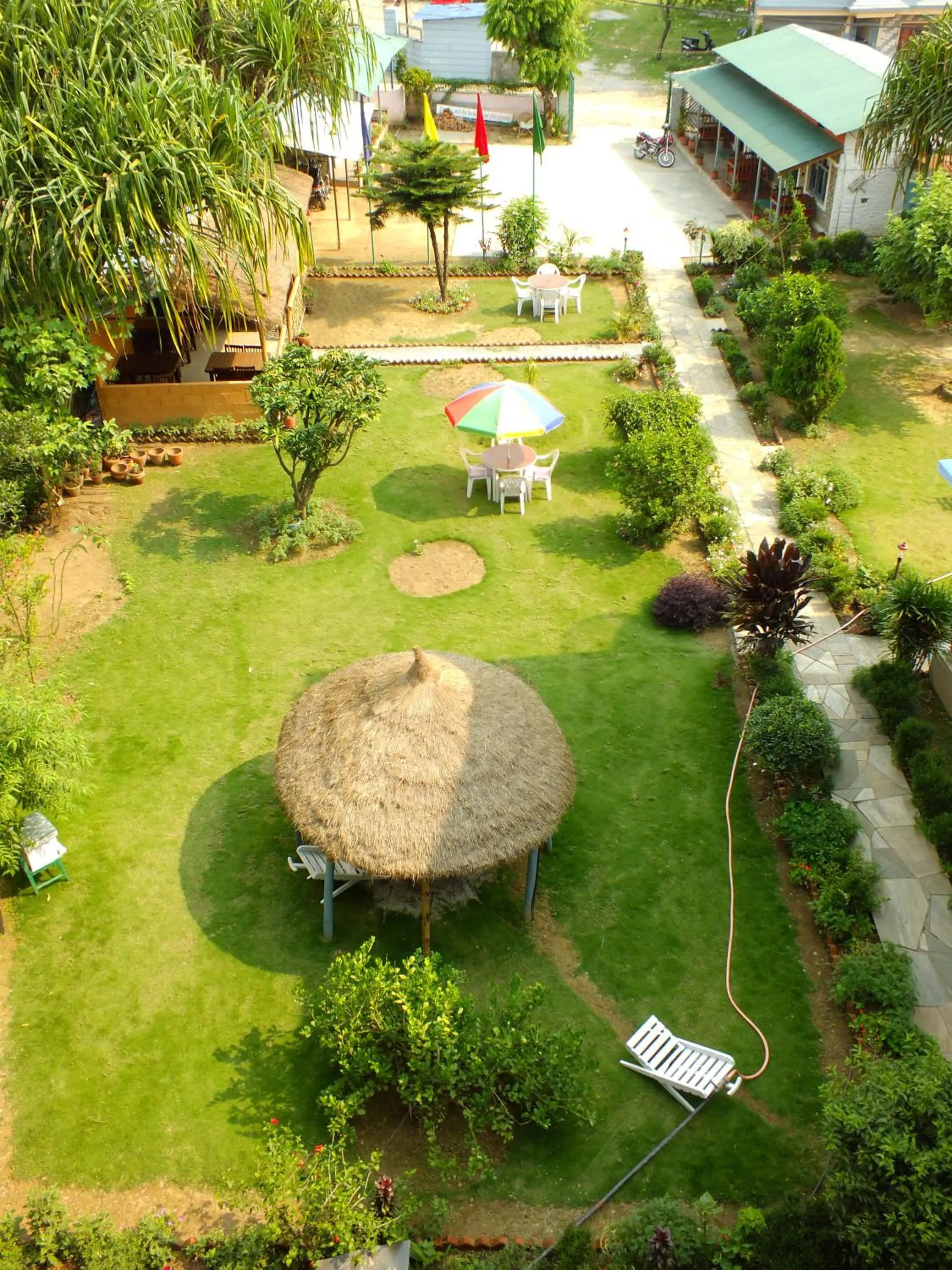 Garden in Hotel Greenland