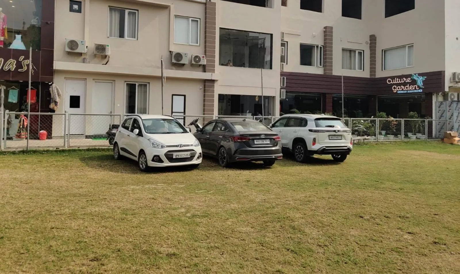 Parking in Hotel Utsav Grand