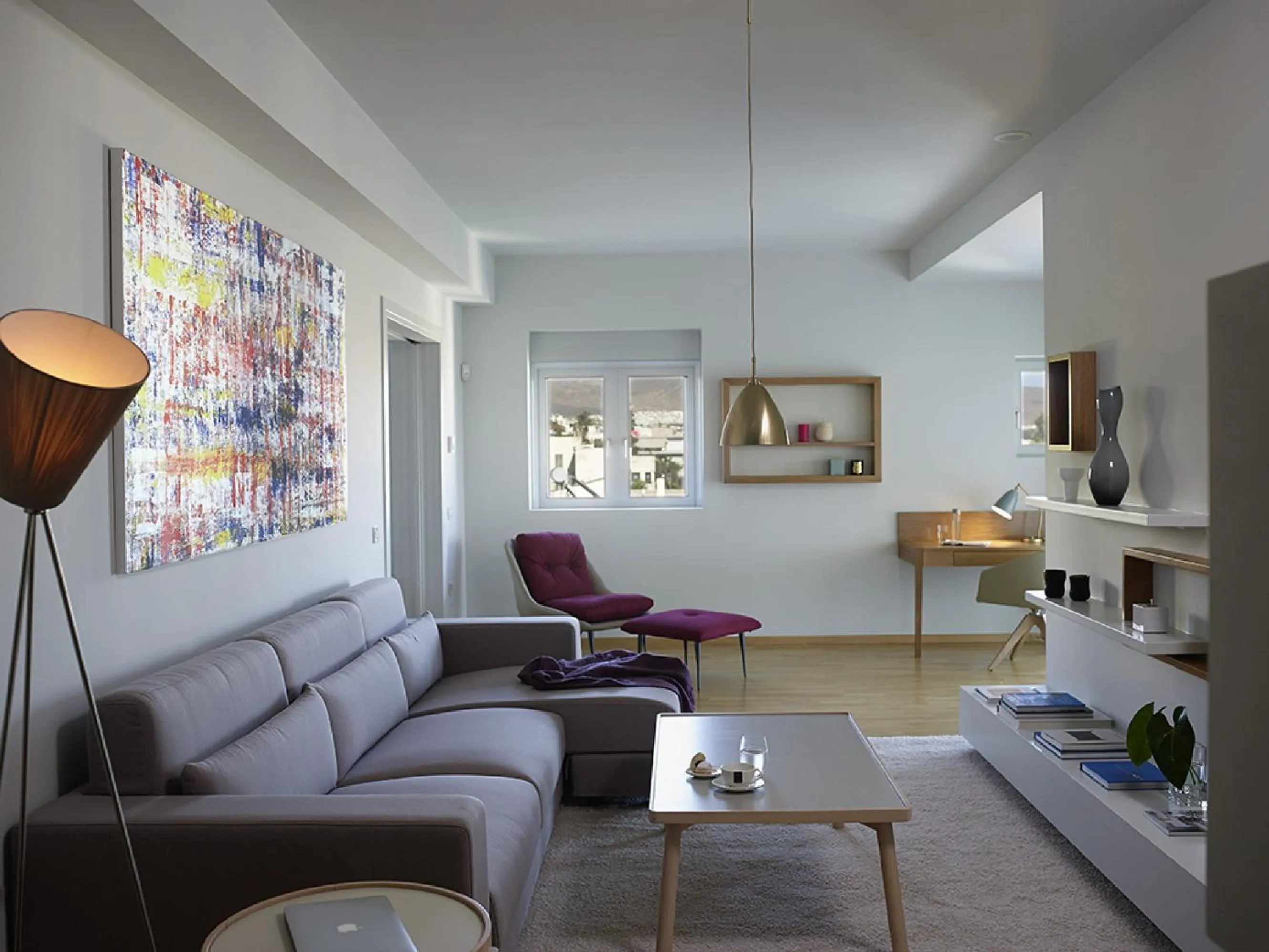 Living room in Scale Suites