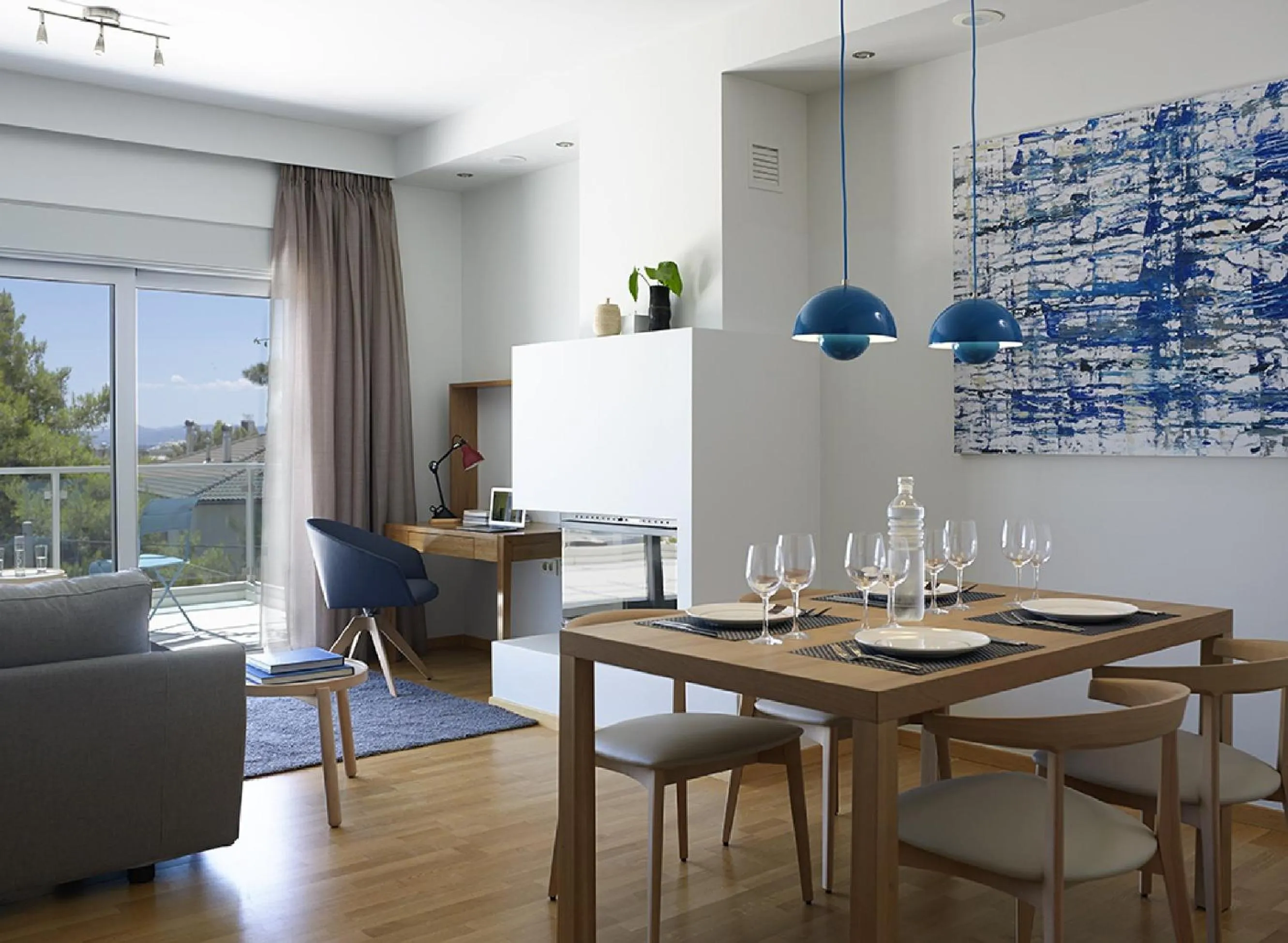 Living room in Scale Suites