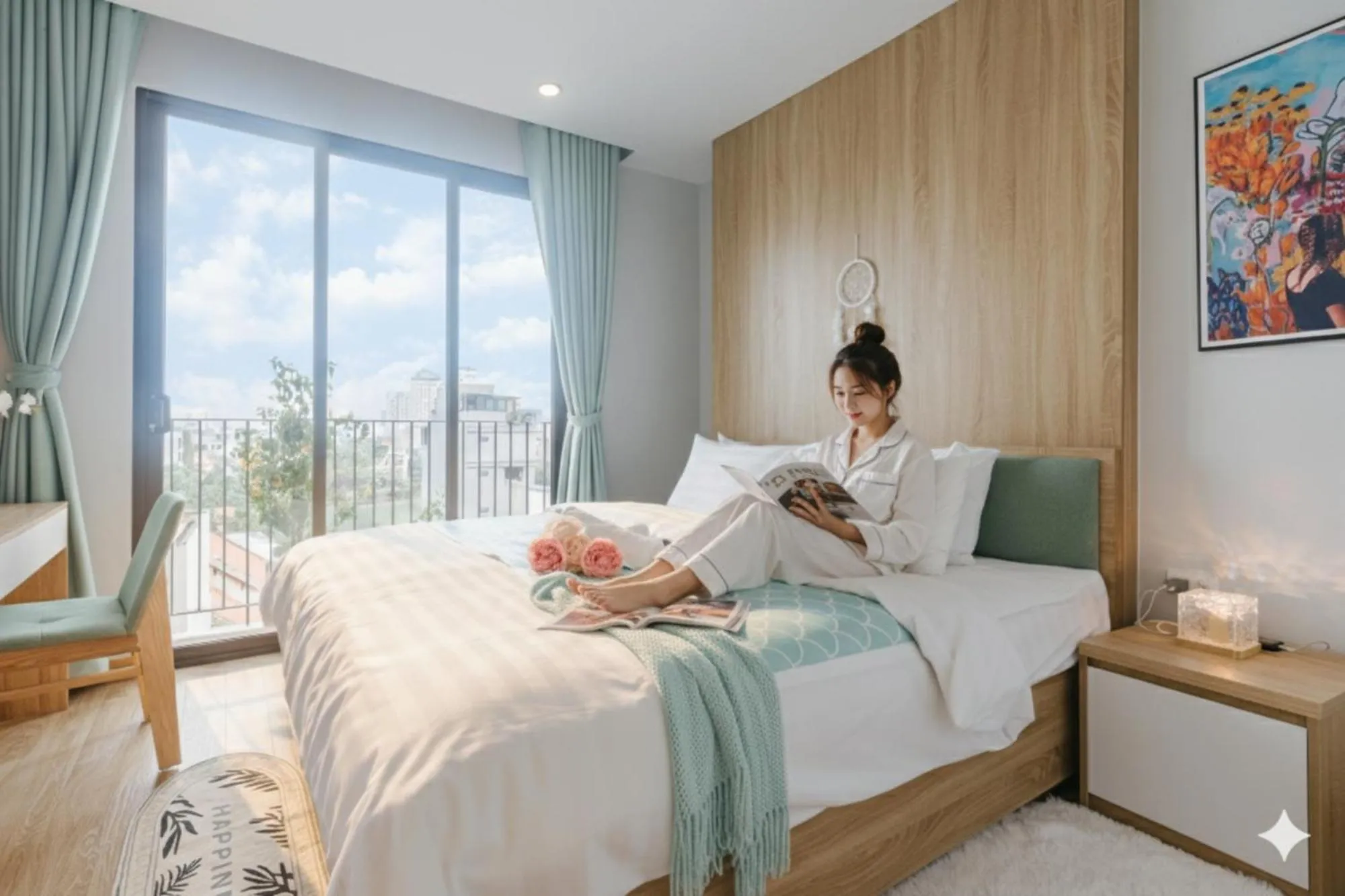 Bedroom, Bed in Crescendo Urban Stay - STAY 24h