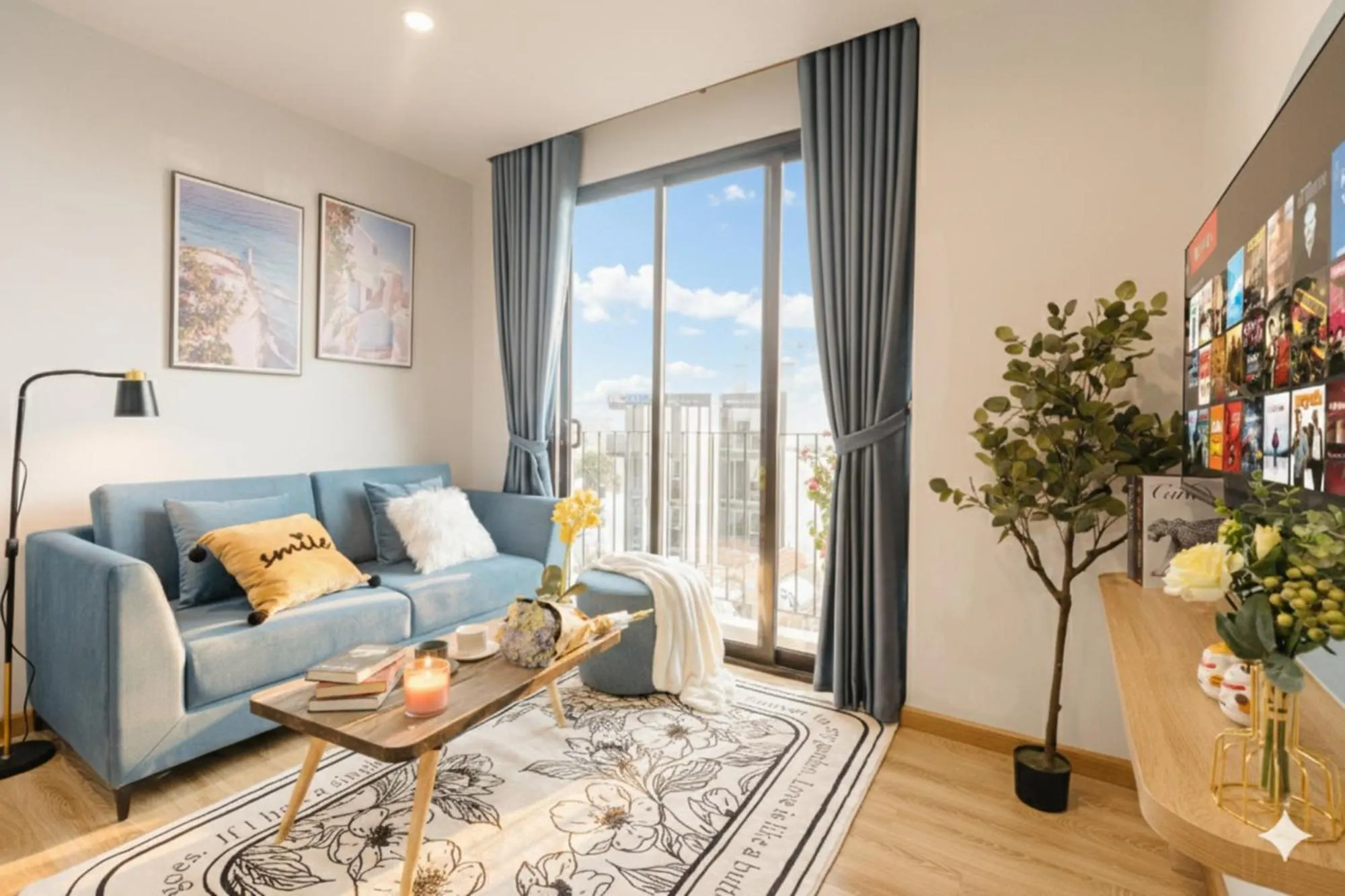 Living room in Crescendo Urban Stay - STAY 24h