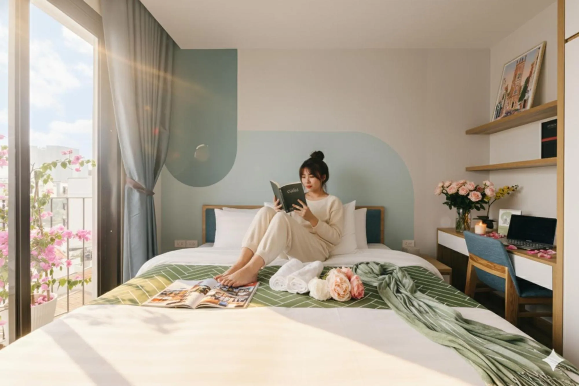 Bedroom, Bed in Crescendo Urban Stay - STAY 24h