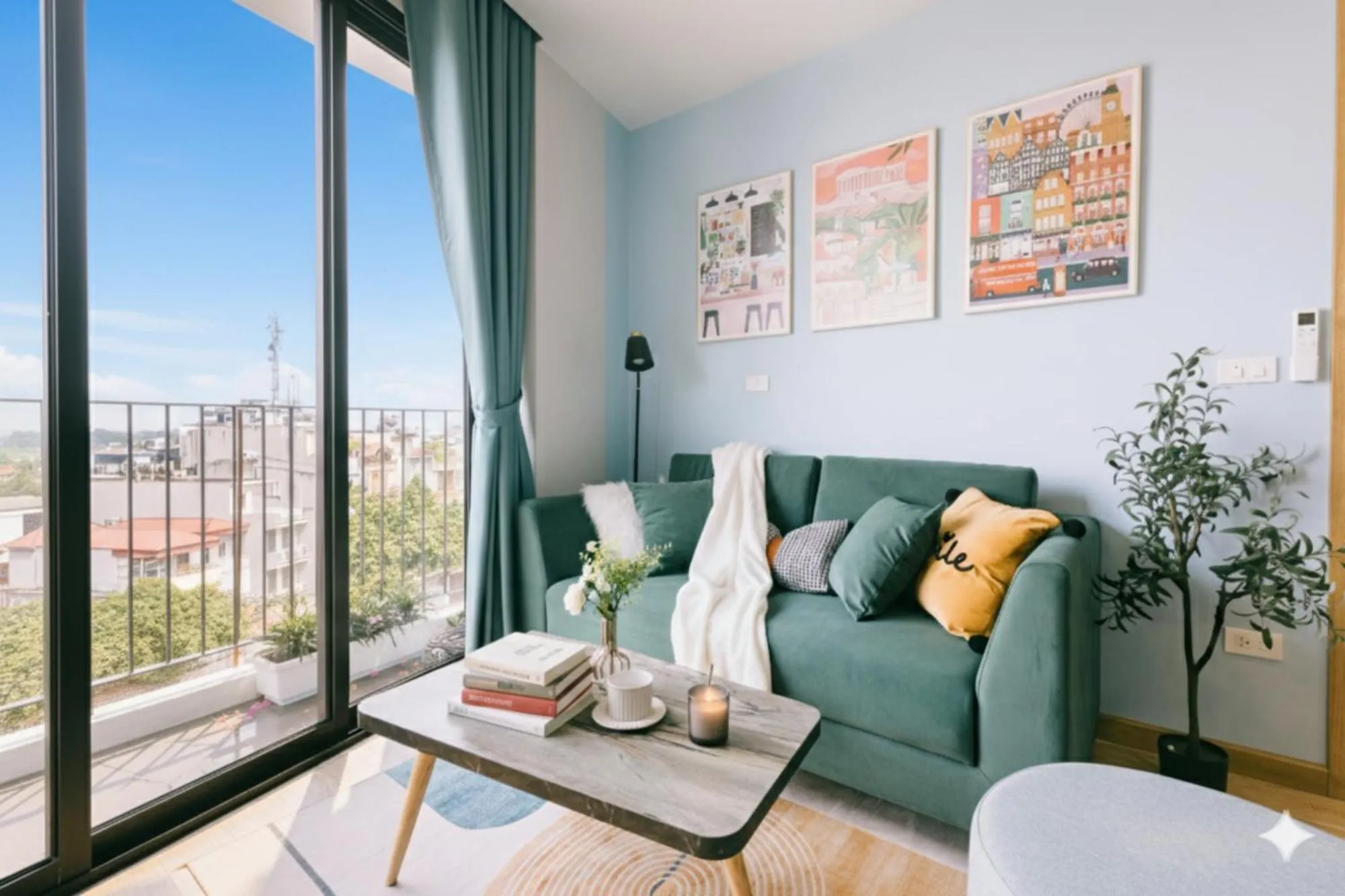 Living room in Crescendo Urban Stay - STAY 24h