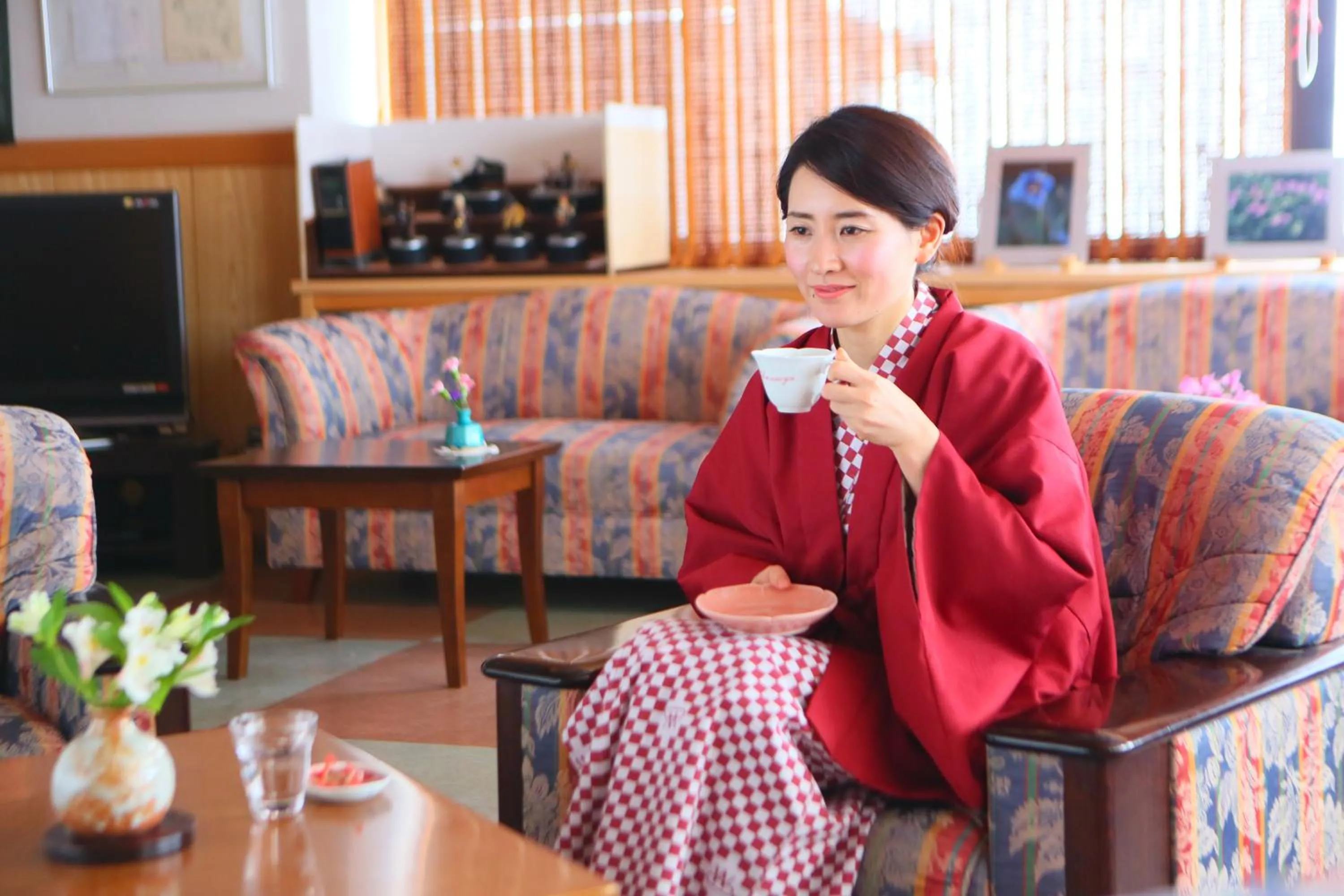 Communal lounge/ TV room in Awanoyu