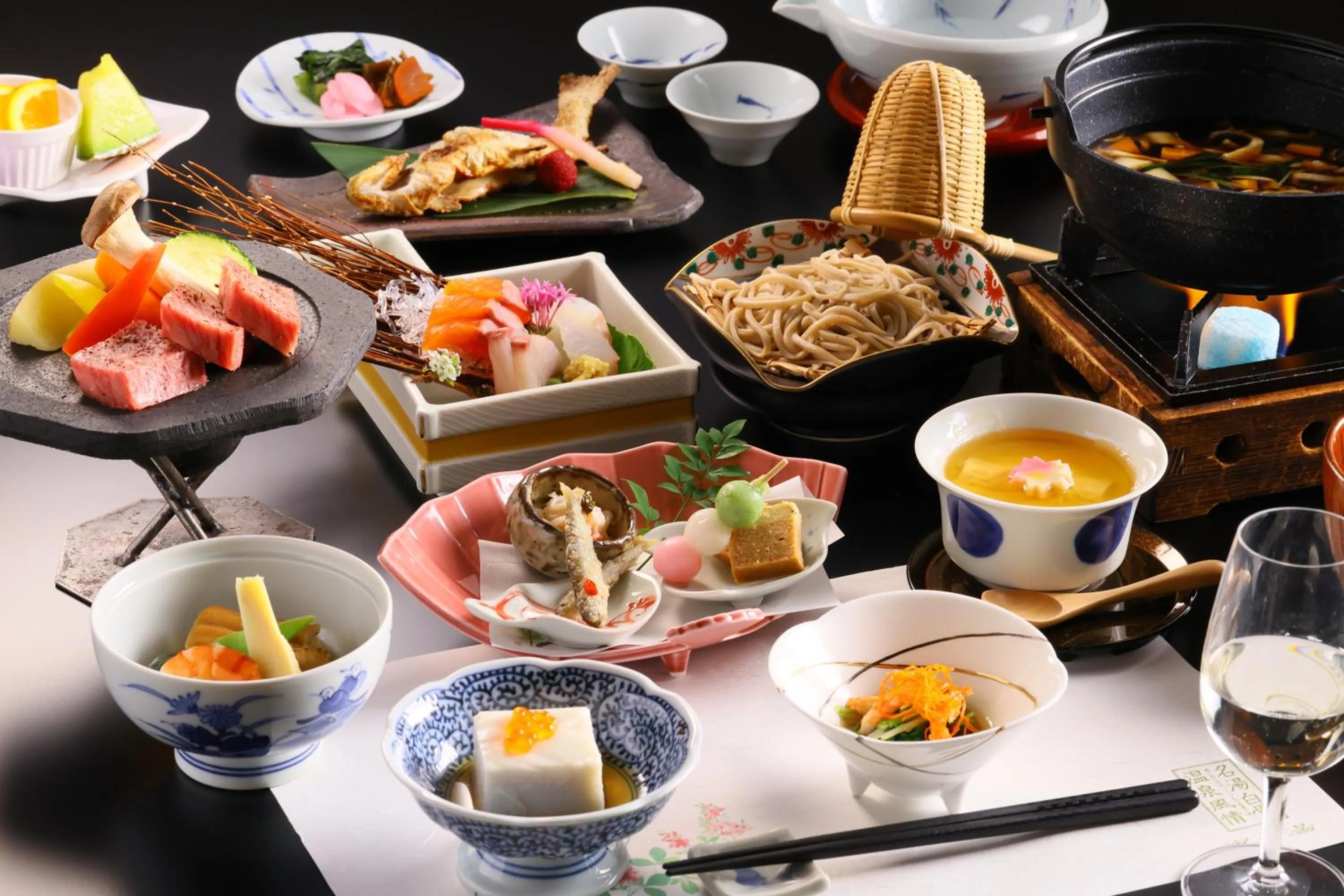 Food close-up in Awanoyu