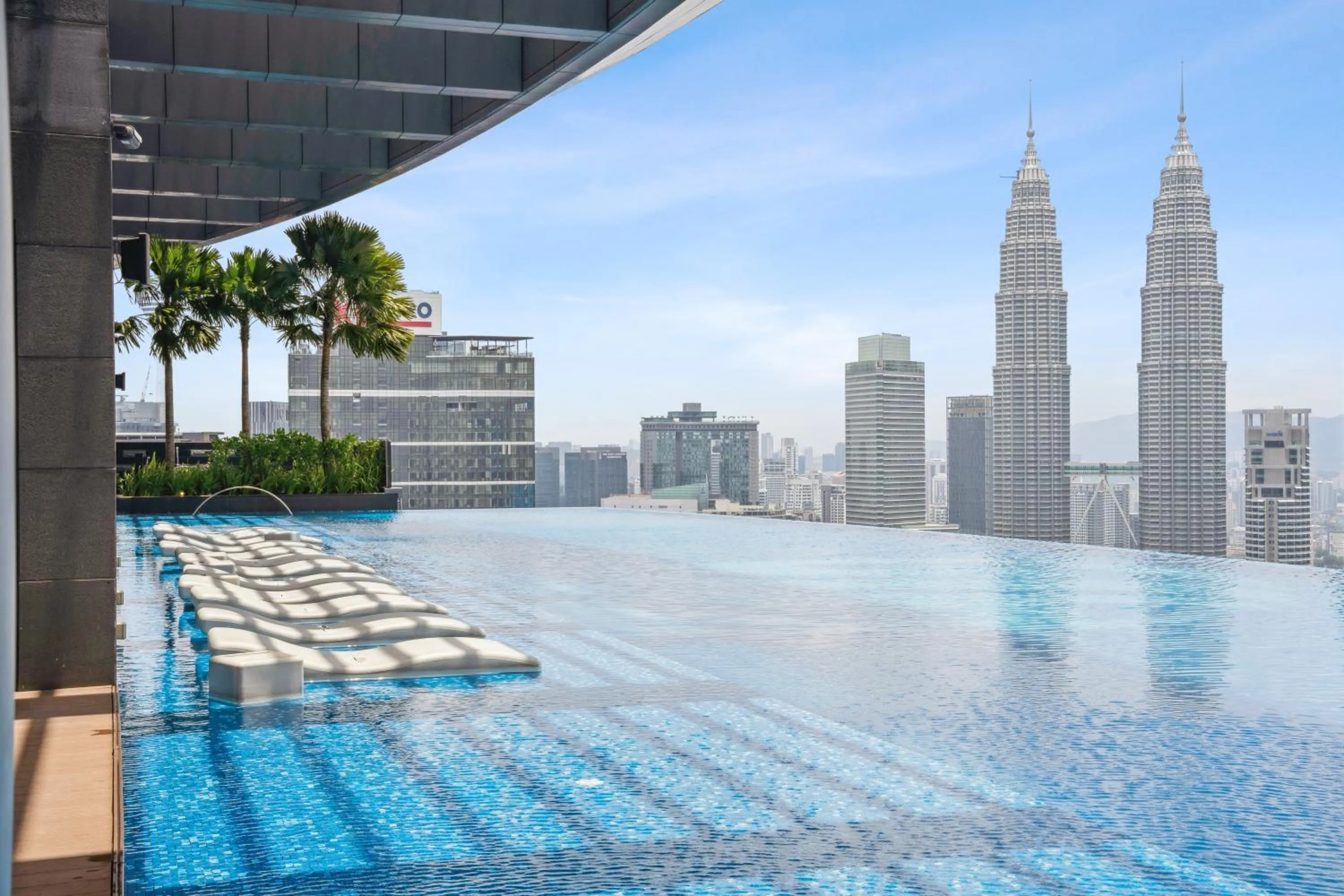 Swimming pool in Eaton Residences by Sutera at KLCC