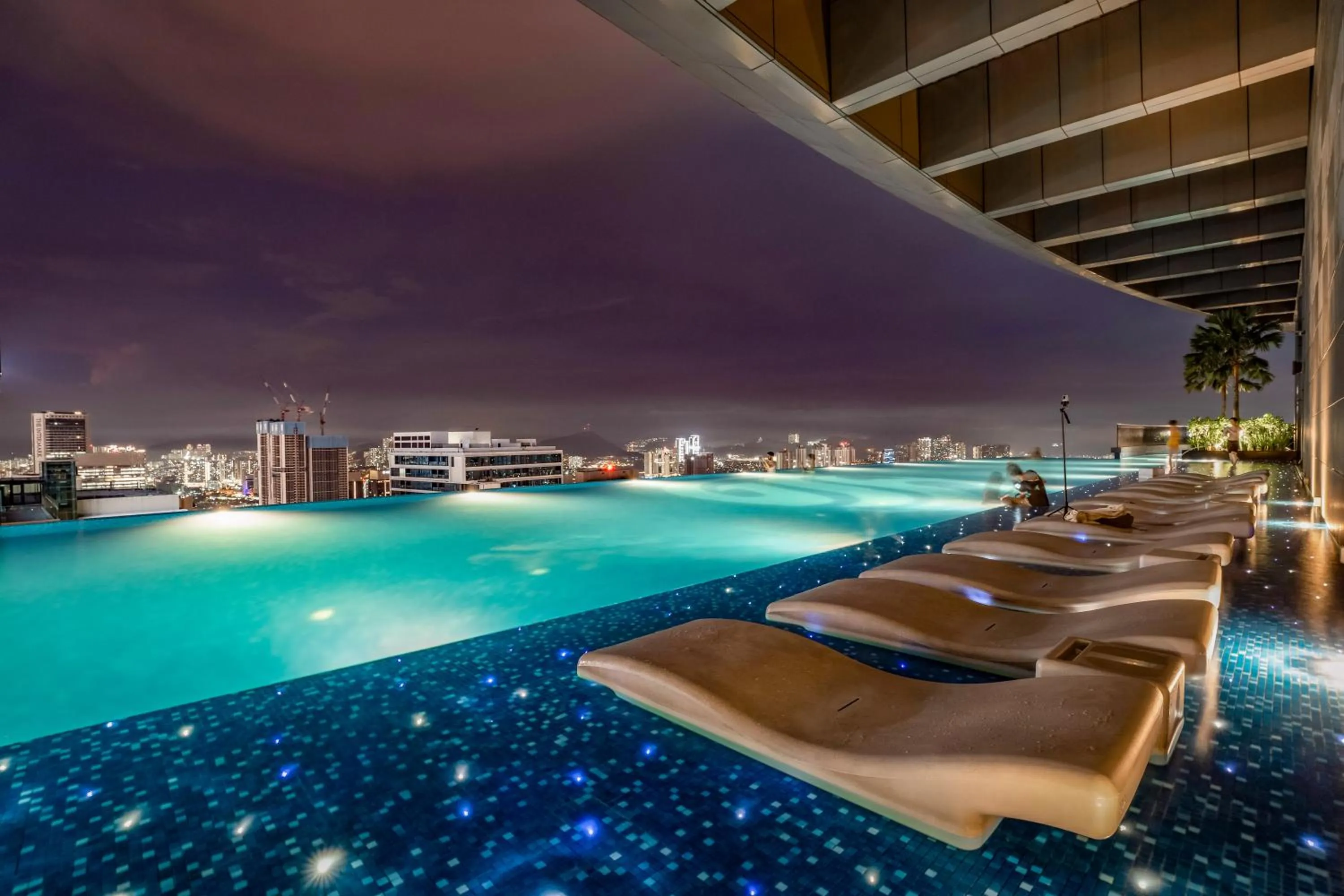 Night in Eaton Residences by Sutera at KLCC