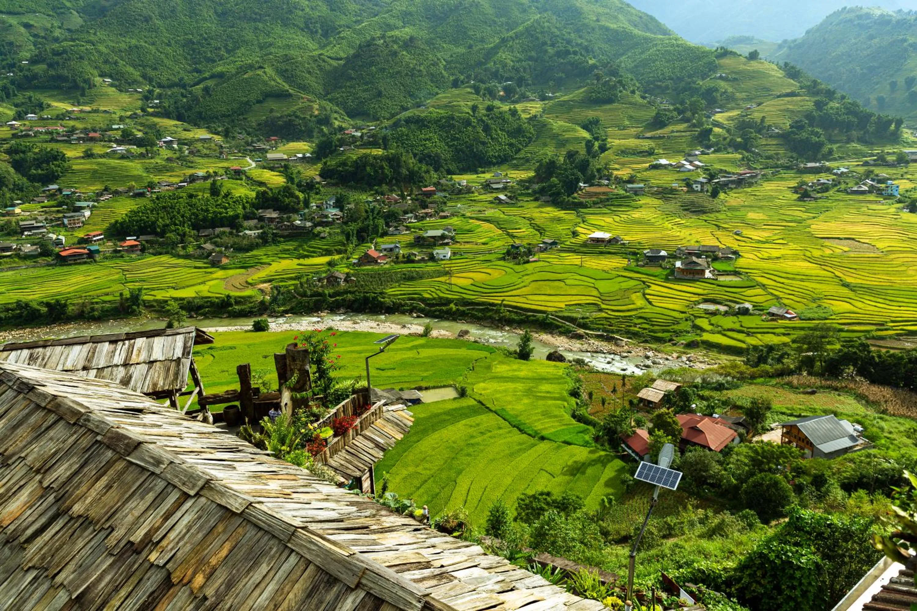 View (from property/room) in Muong Hoa River View Hotel