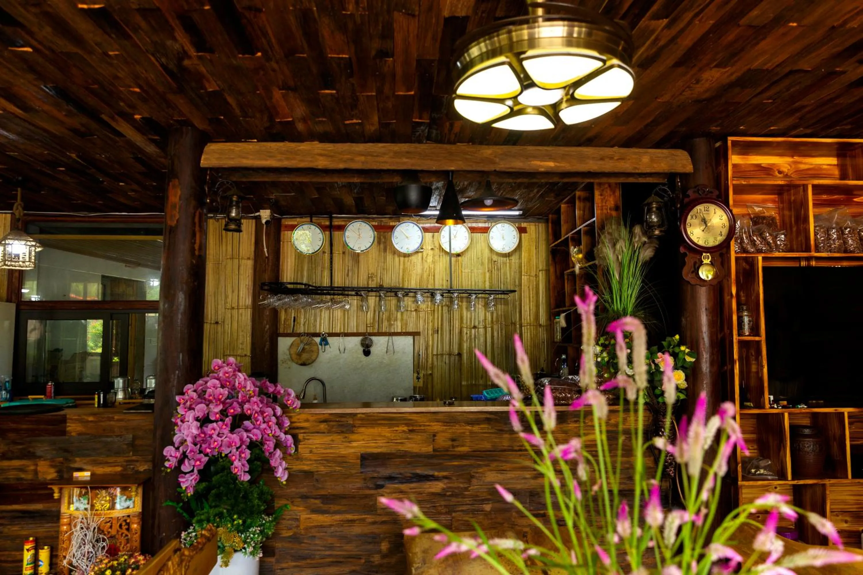 Lobby or reception in Muong Hoa River View Hotel