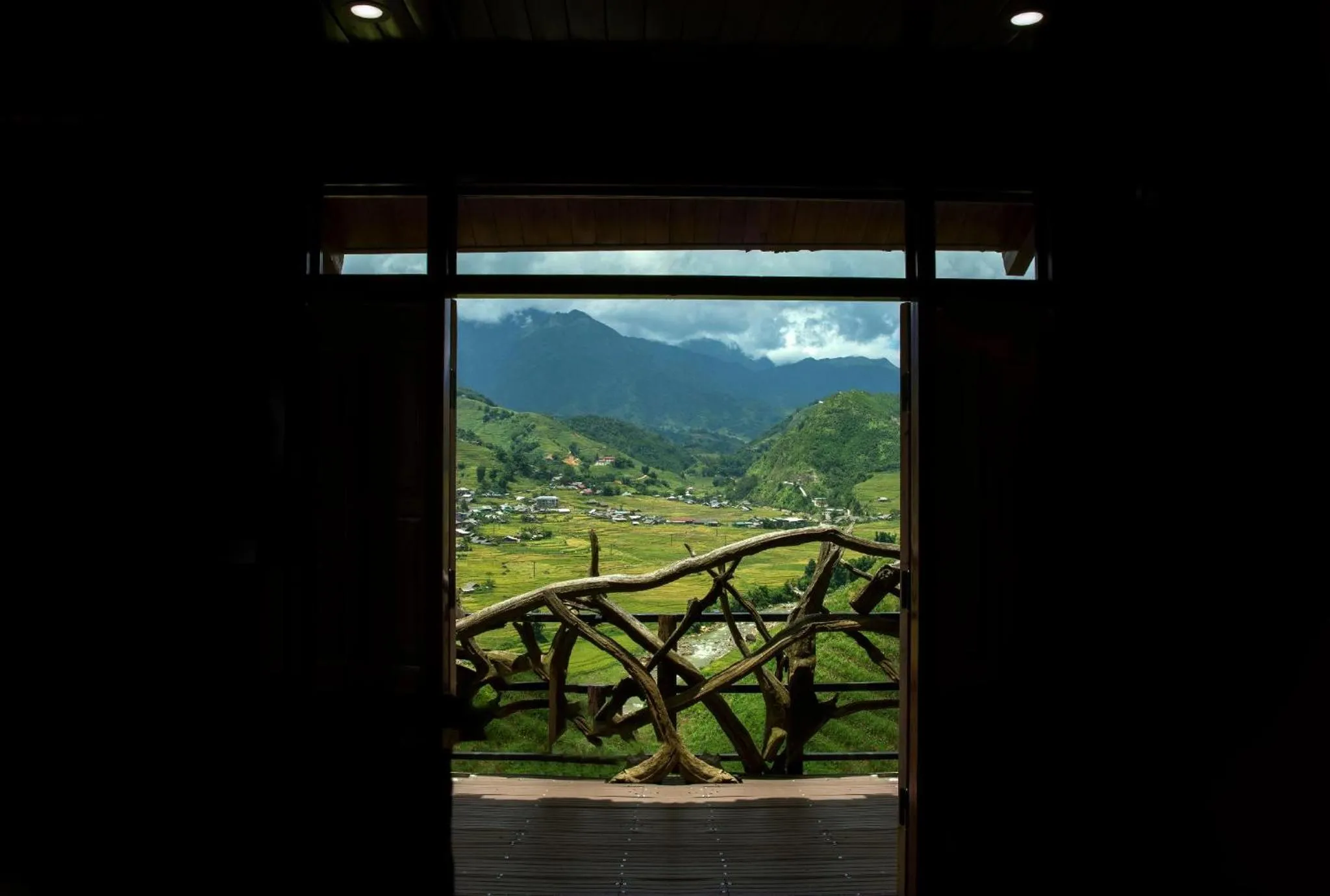 View (from property/room) in Muong Hoa River View Hotel