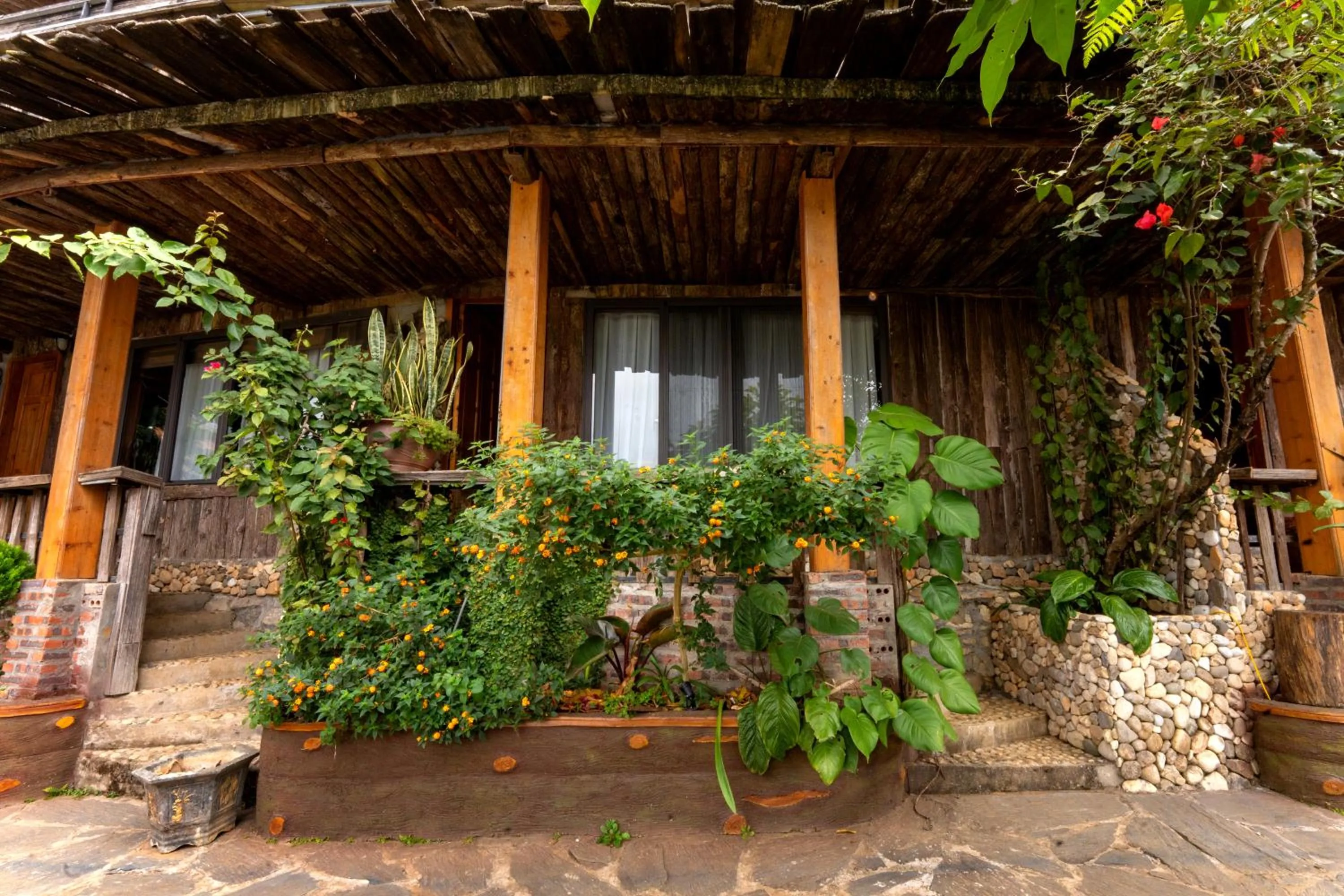 View (from property/room) in Muong Hoa River View Hotel
