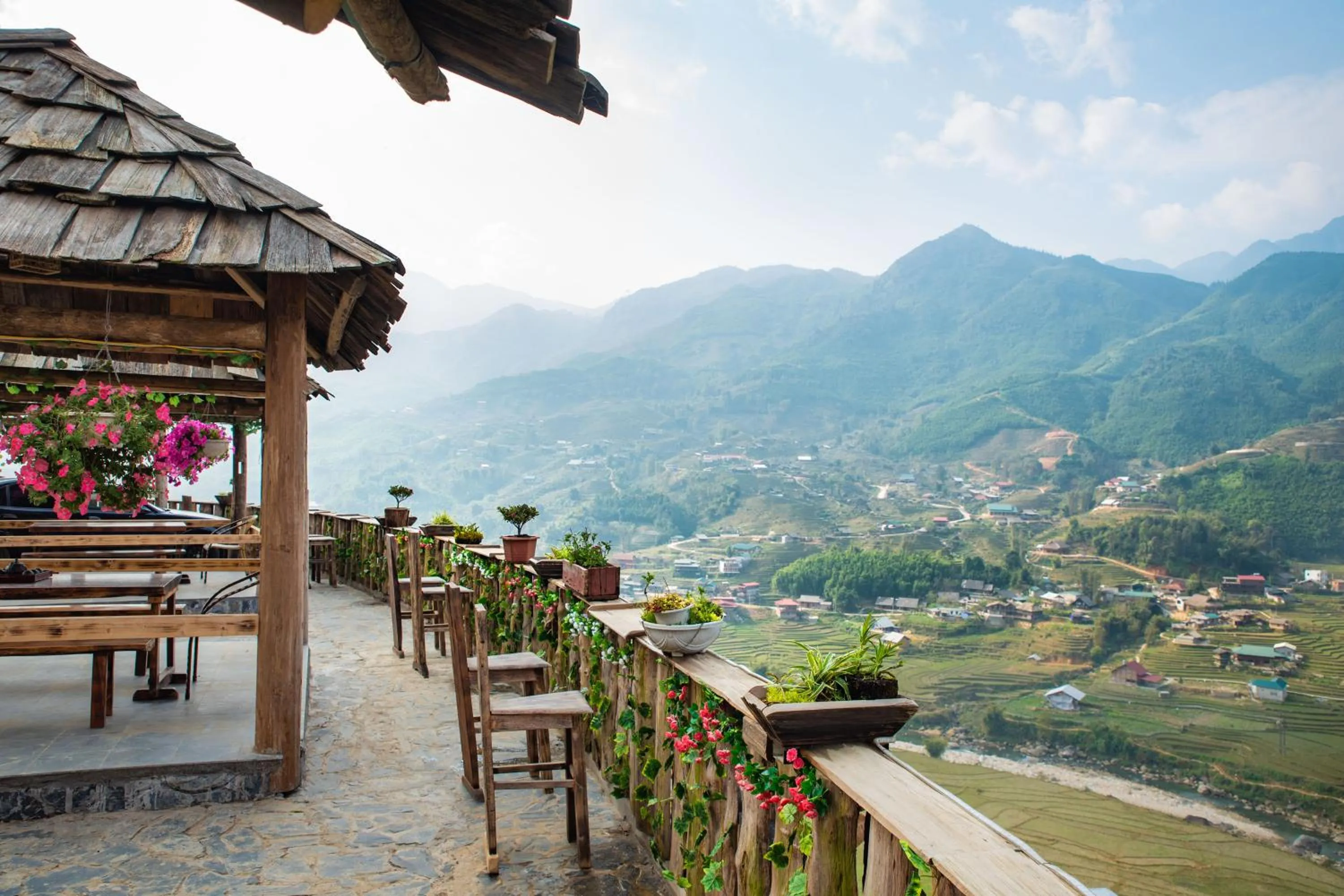 View (from property/room) in Muong Hoa River View Hotel