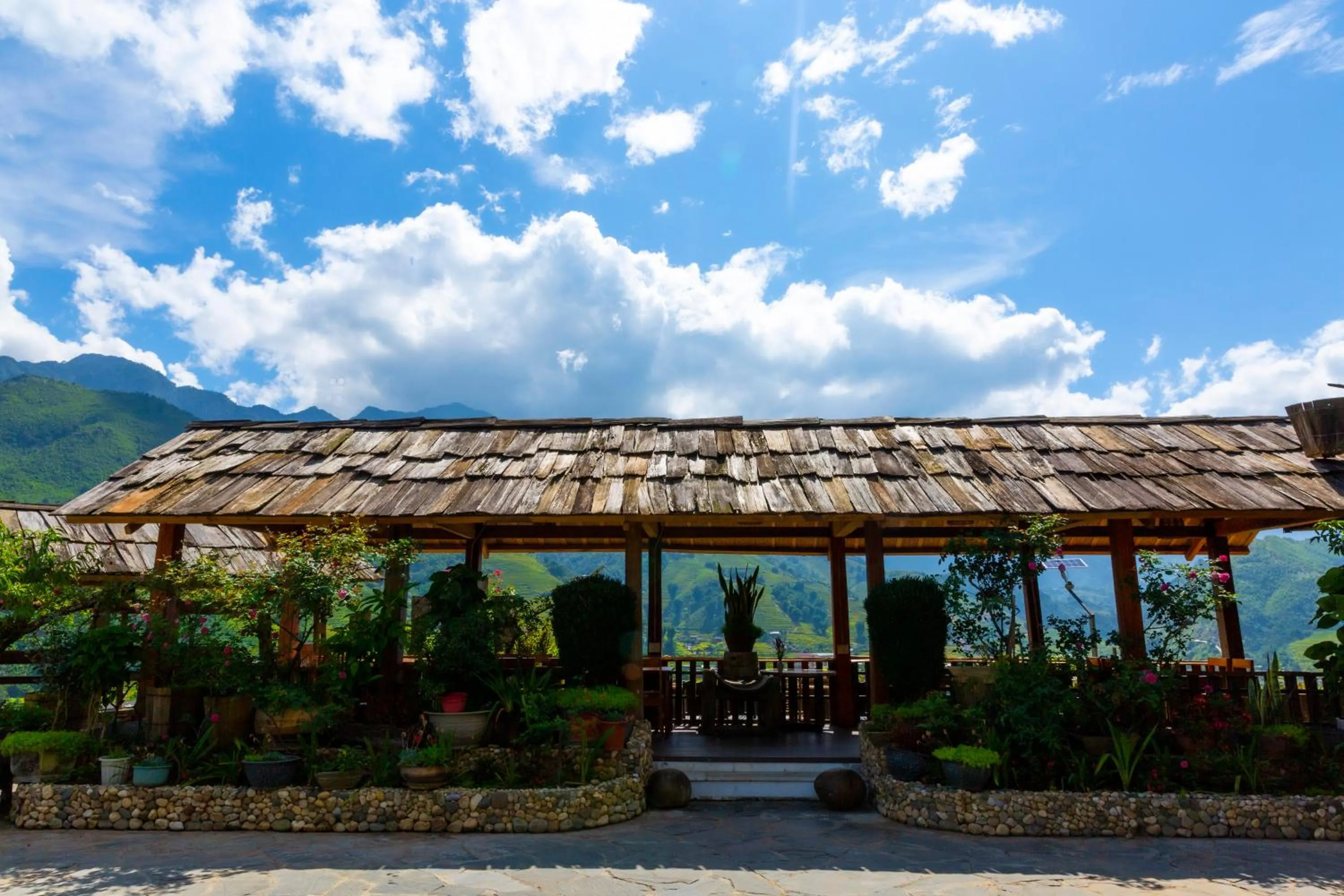 View (from property/room) in Muong Hoa River View Hotel