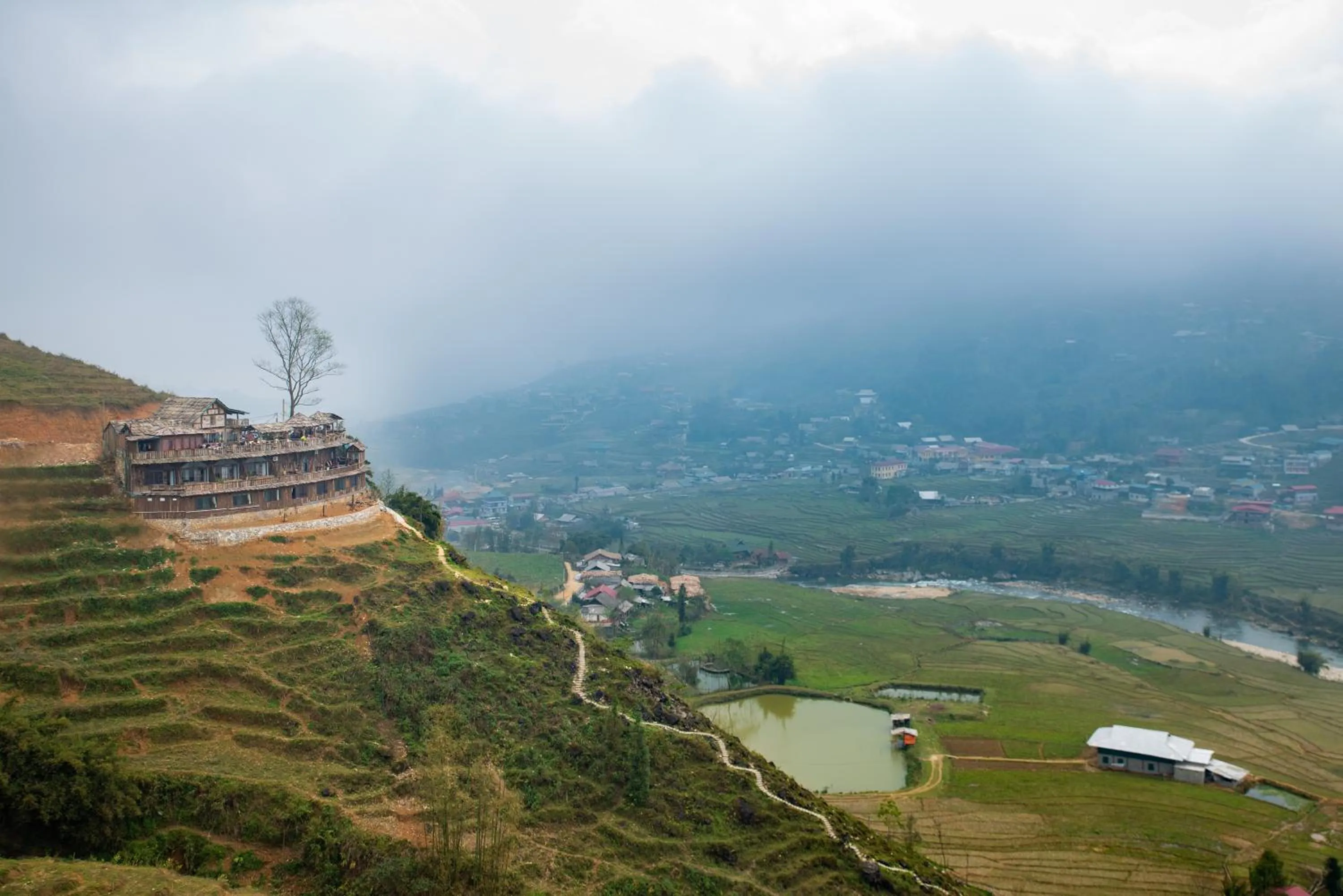 View (from property/room) in Muong Hoa River View Hotel