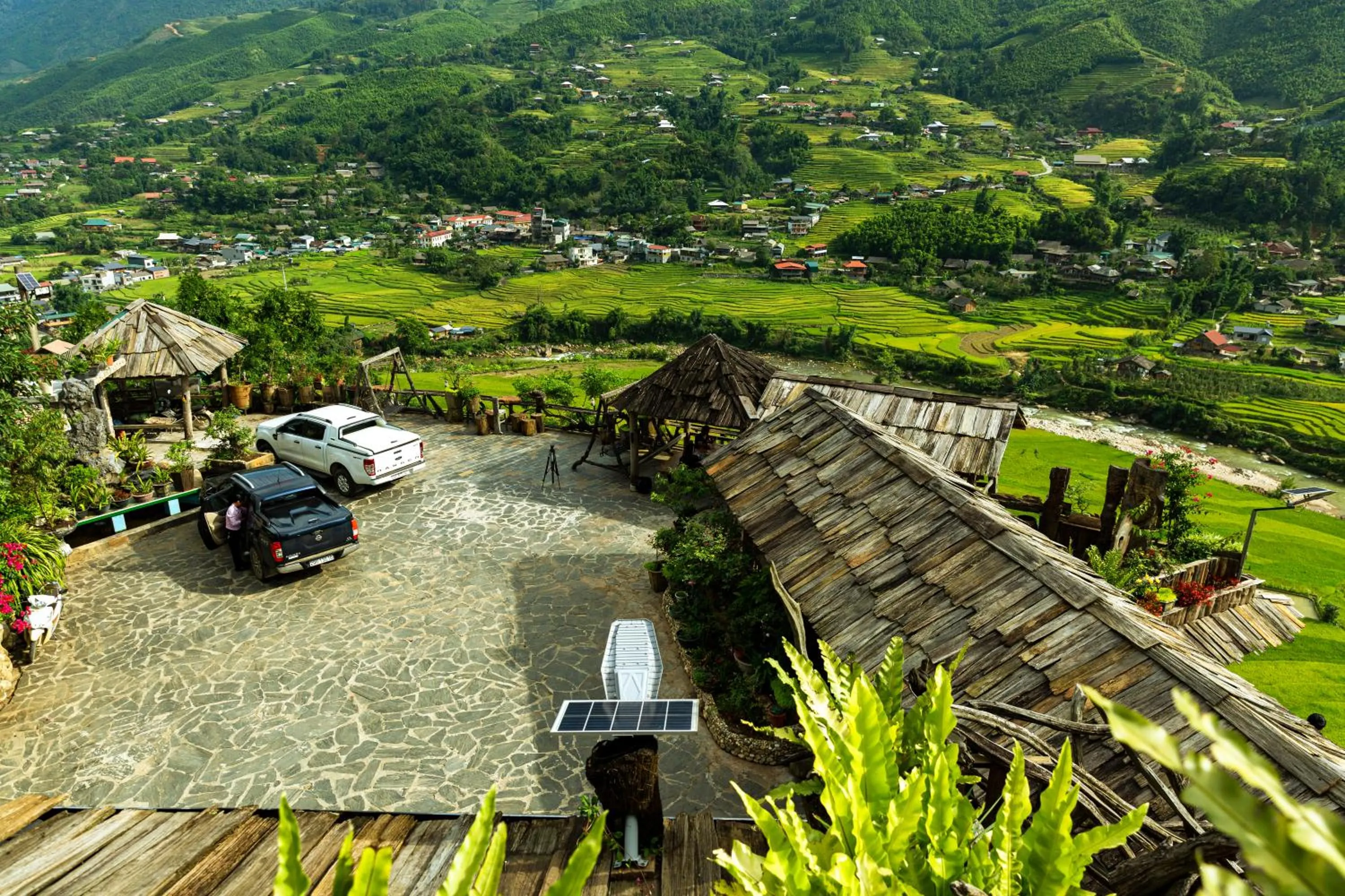 View (from property/room) in Muong Hoa River View Hotel