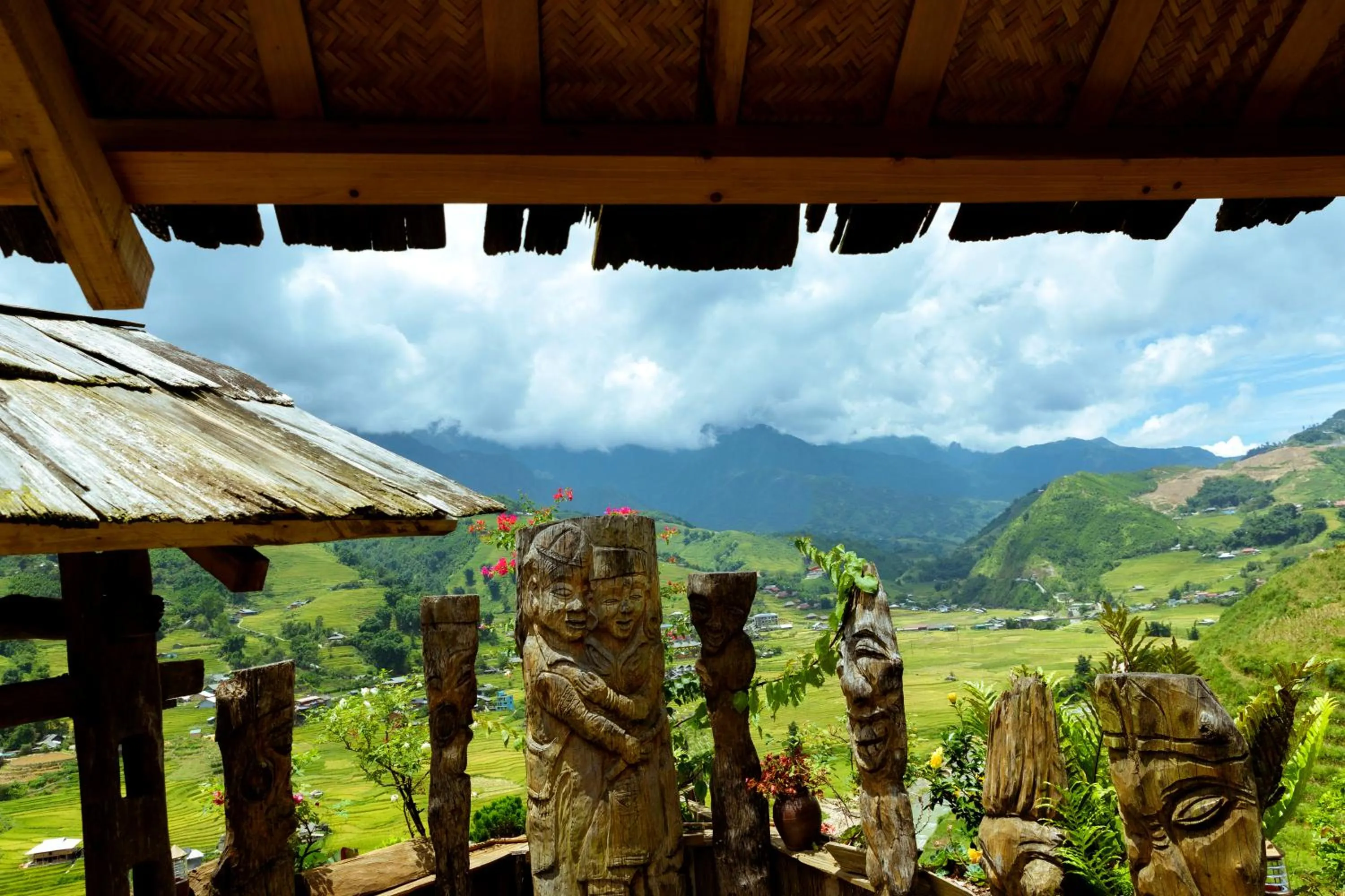 View (from property/room) in Muong Hoa River View Hotel