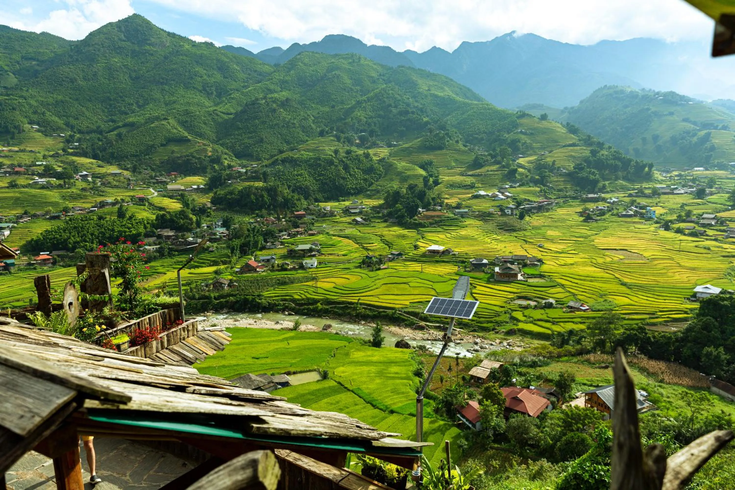 View (from property/room) in Muong Hoa River View Hotel