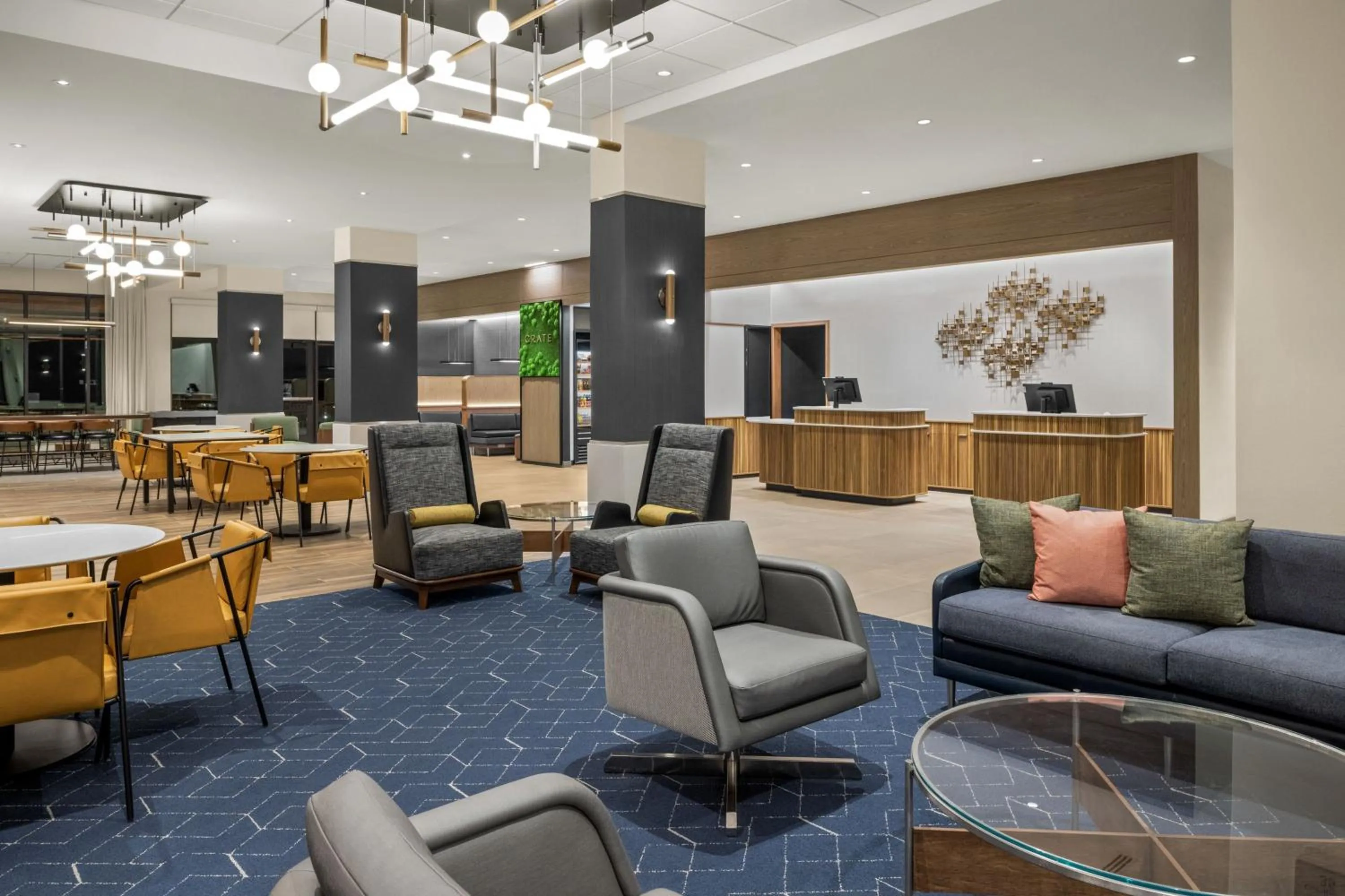 Lobby or reception in Courtyard by Marriott Pocatello