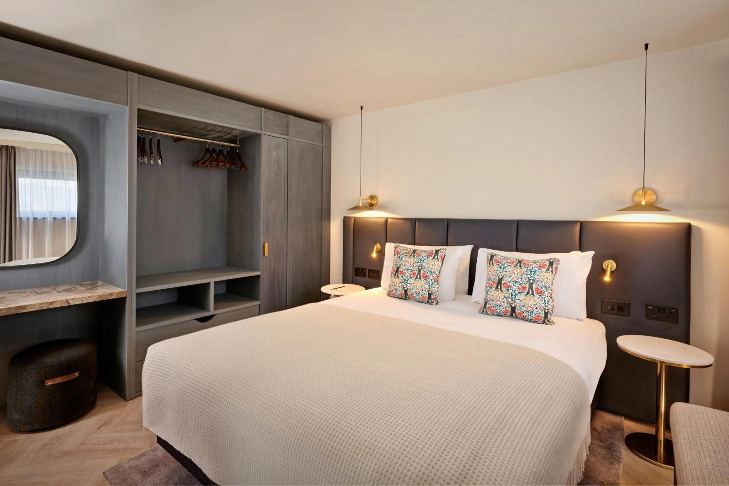 Photo of the whole room, Bed in The Reach at Piccadilly, Manchester, a Tribute Portfolio Hotel