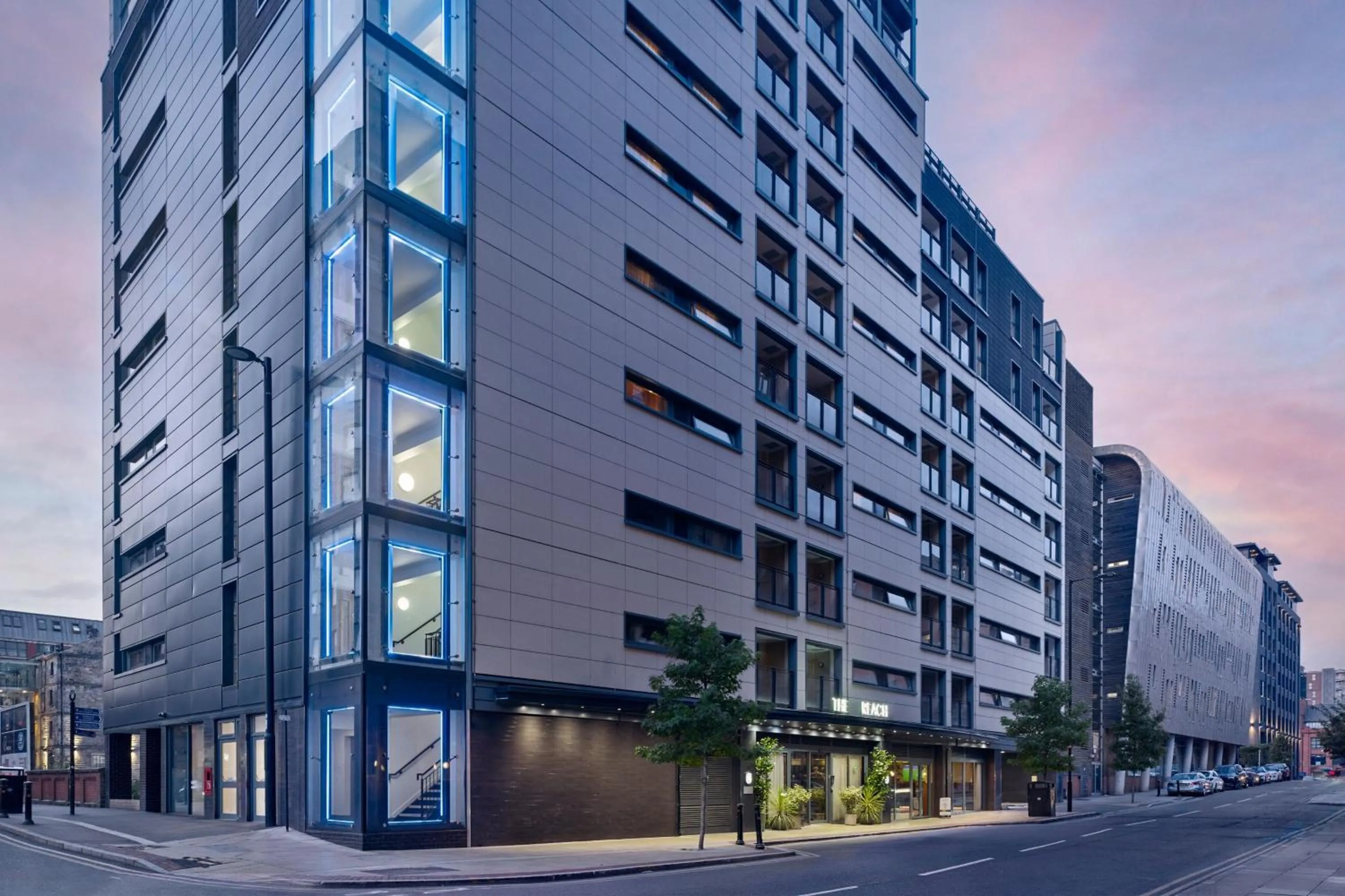 Property building in The Reach at Piccadilly, Manchester, a Tribute Portfolio Hotel