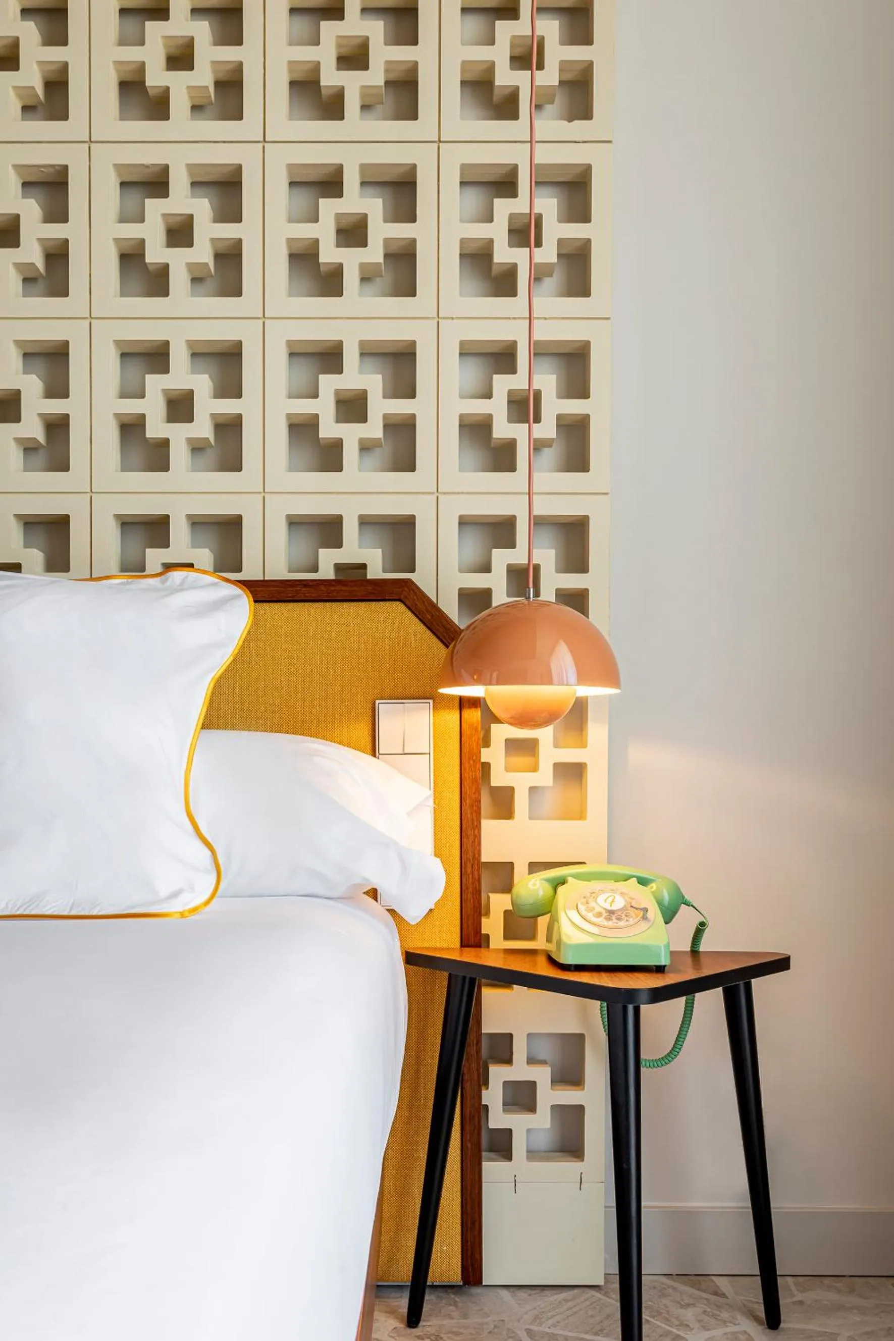 Decorative detail, Bed in Los Felices Ibiza
