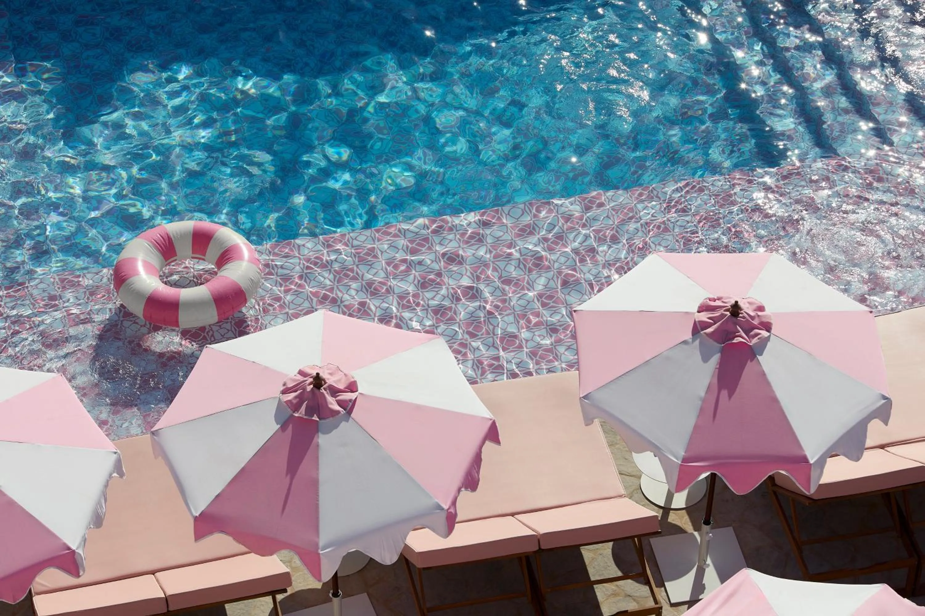 Swimming pool in Los Felices Ibiza