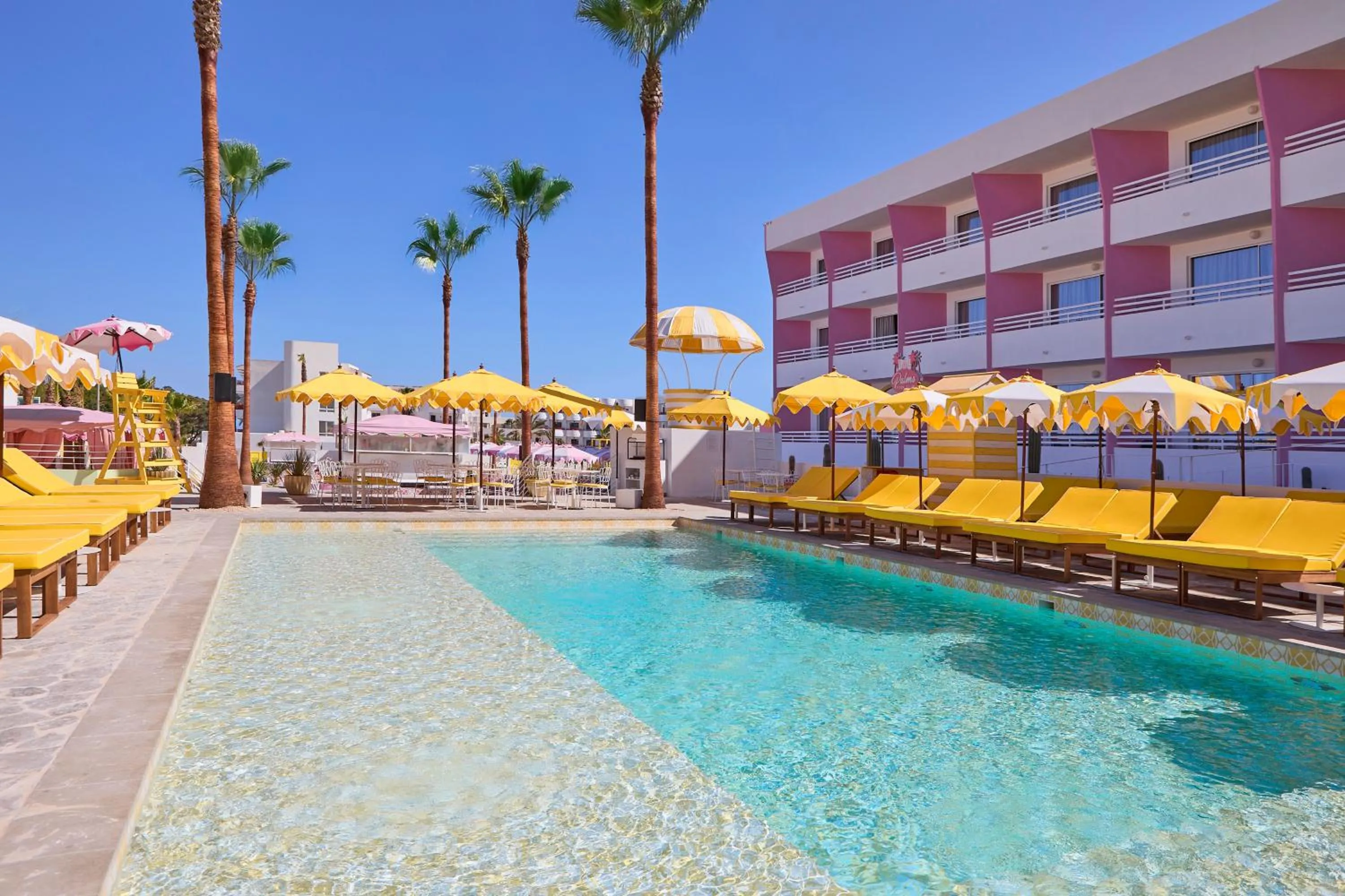 Swimming pool in Los Felices Ibiza