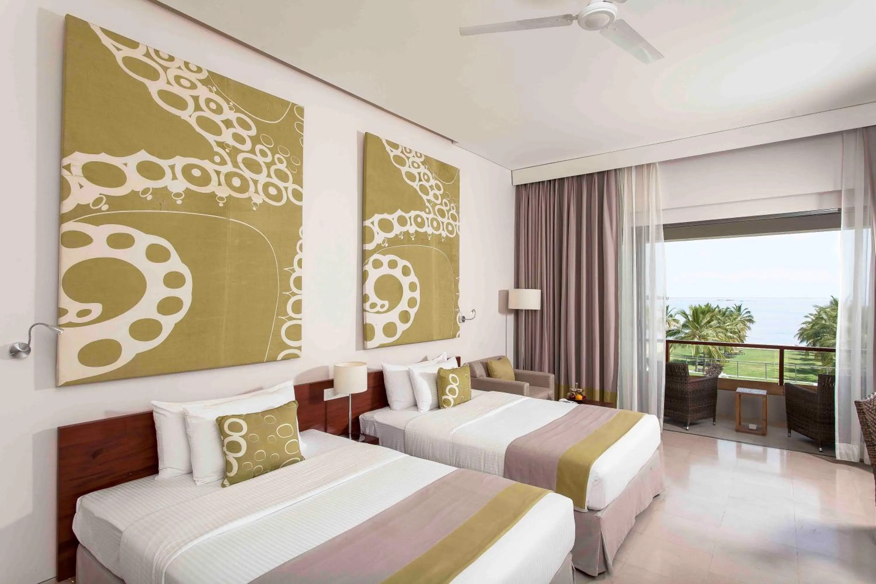 Bed in Amaya Beach Passikudah