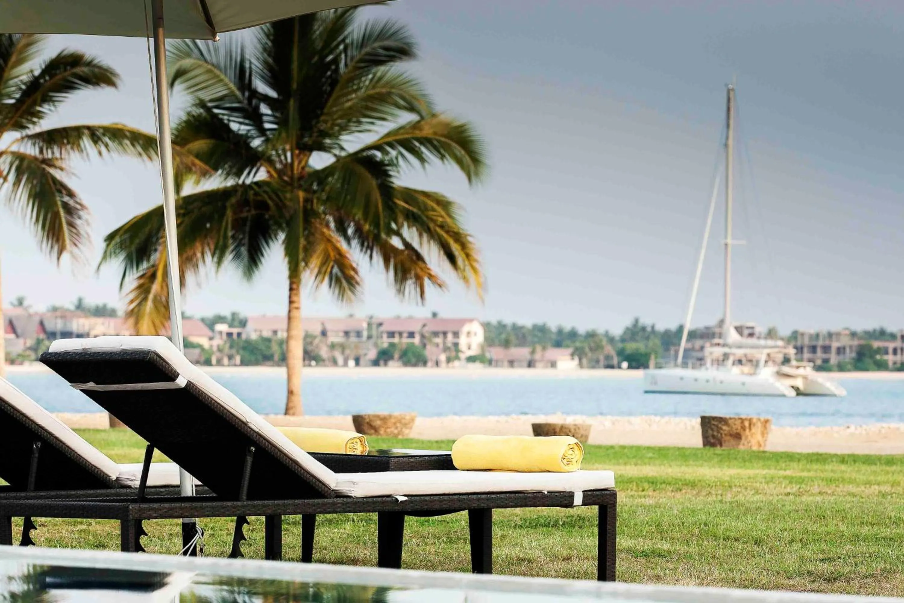 Seating area in Amaya Beach Passikudah