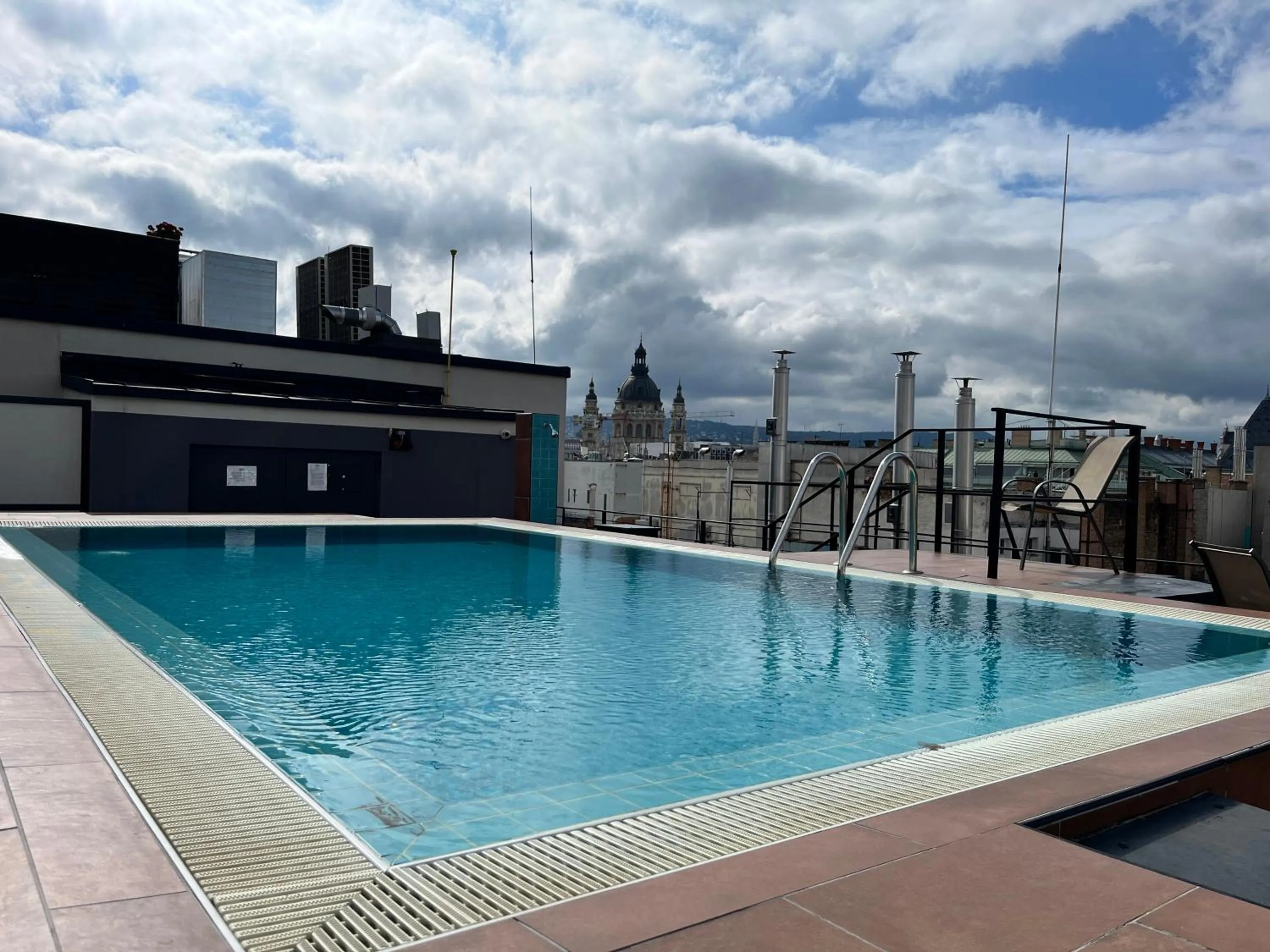 Swimming pool in Chill 'N' Joy Boutique suites