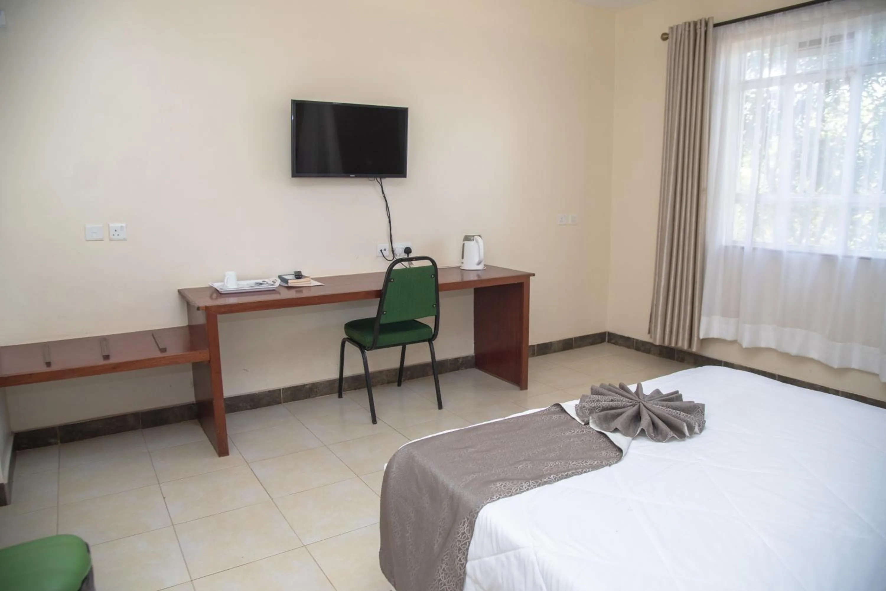 TV and multimedia, Bed in Acacia Resort Wote-Makueni by Nest & Nomad