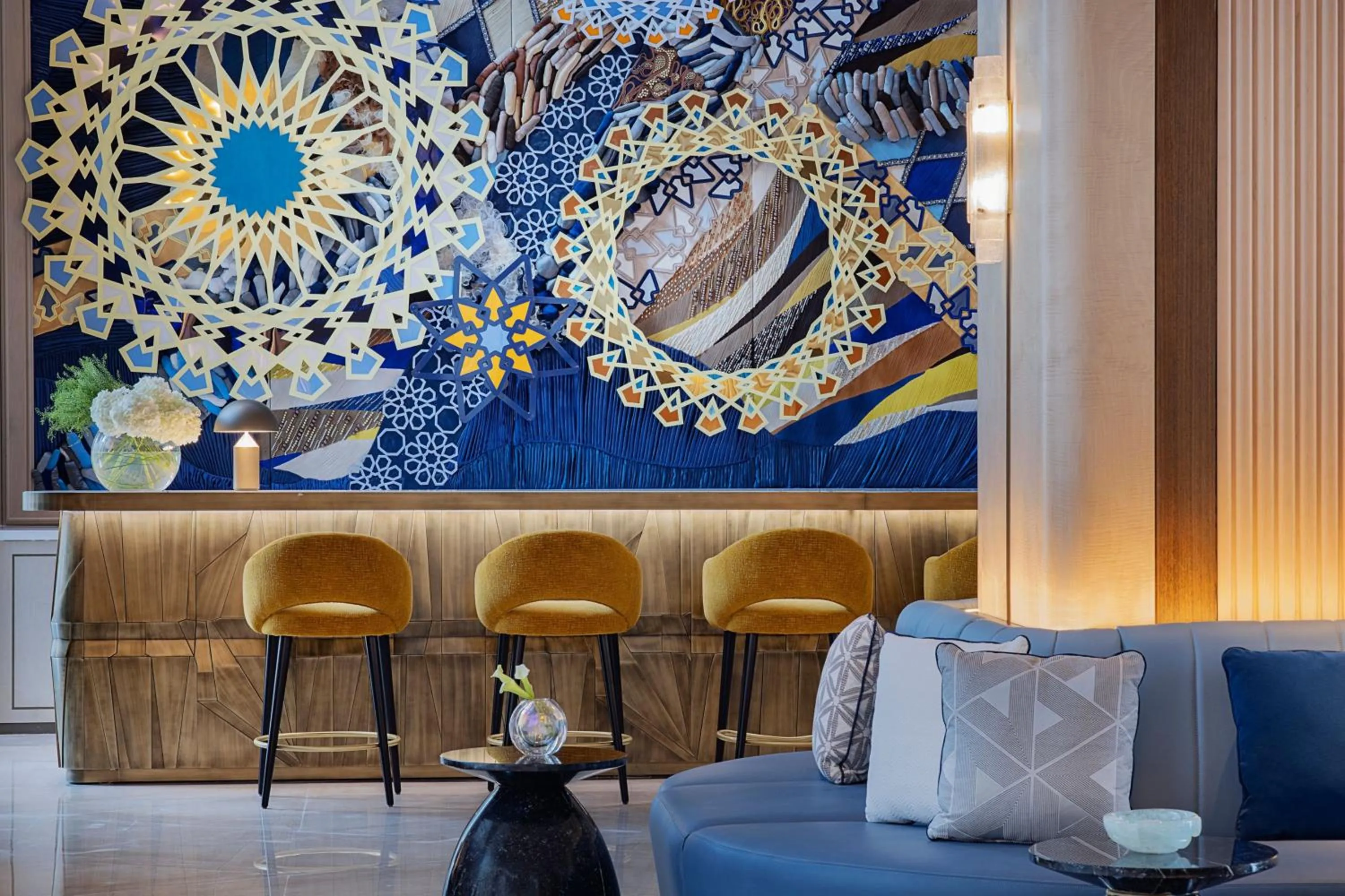 Lounge or bar in The St. Regis Riyadh