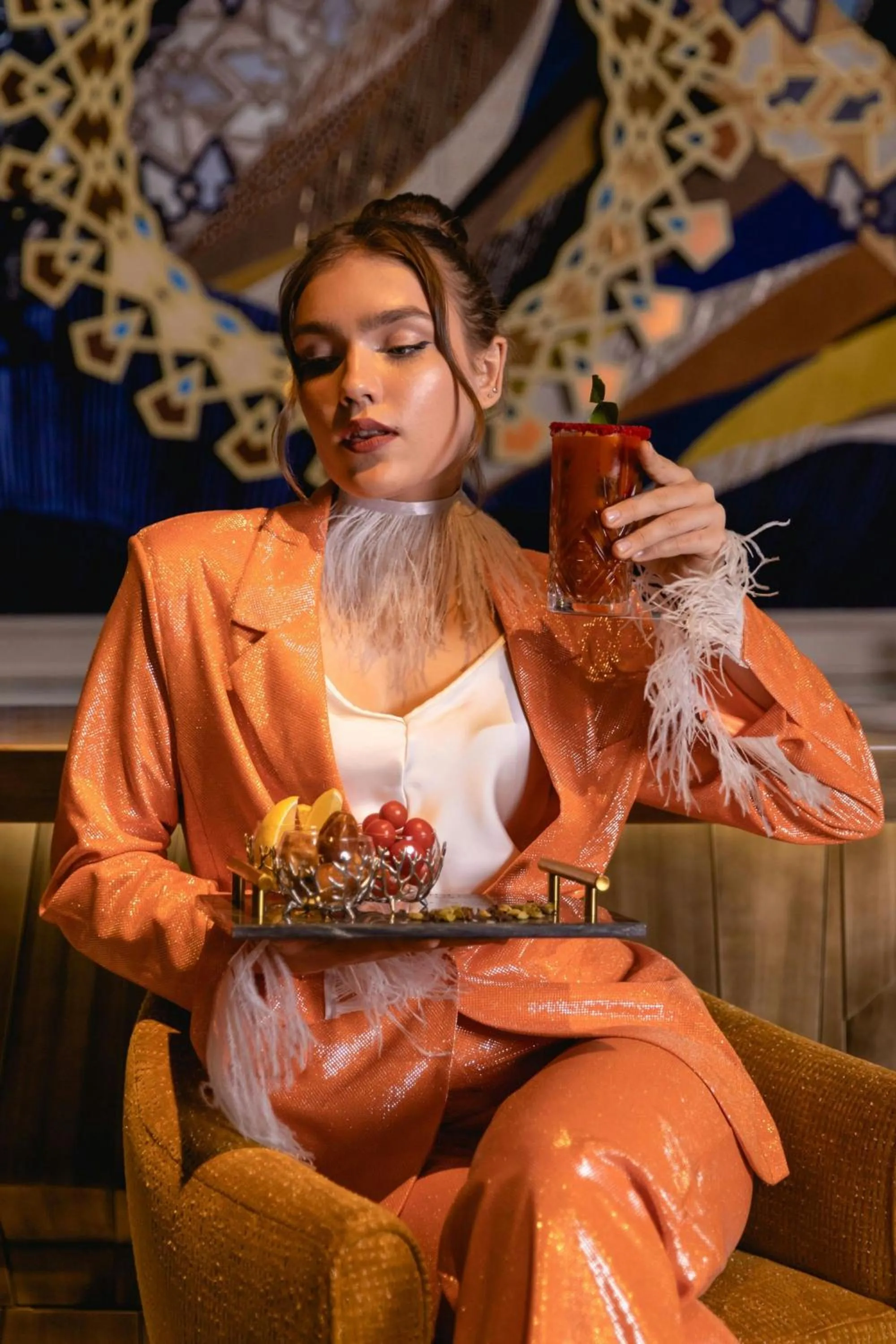 Lounge or bar in The St. Regis Riyadh