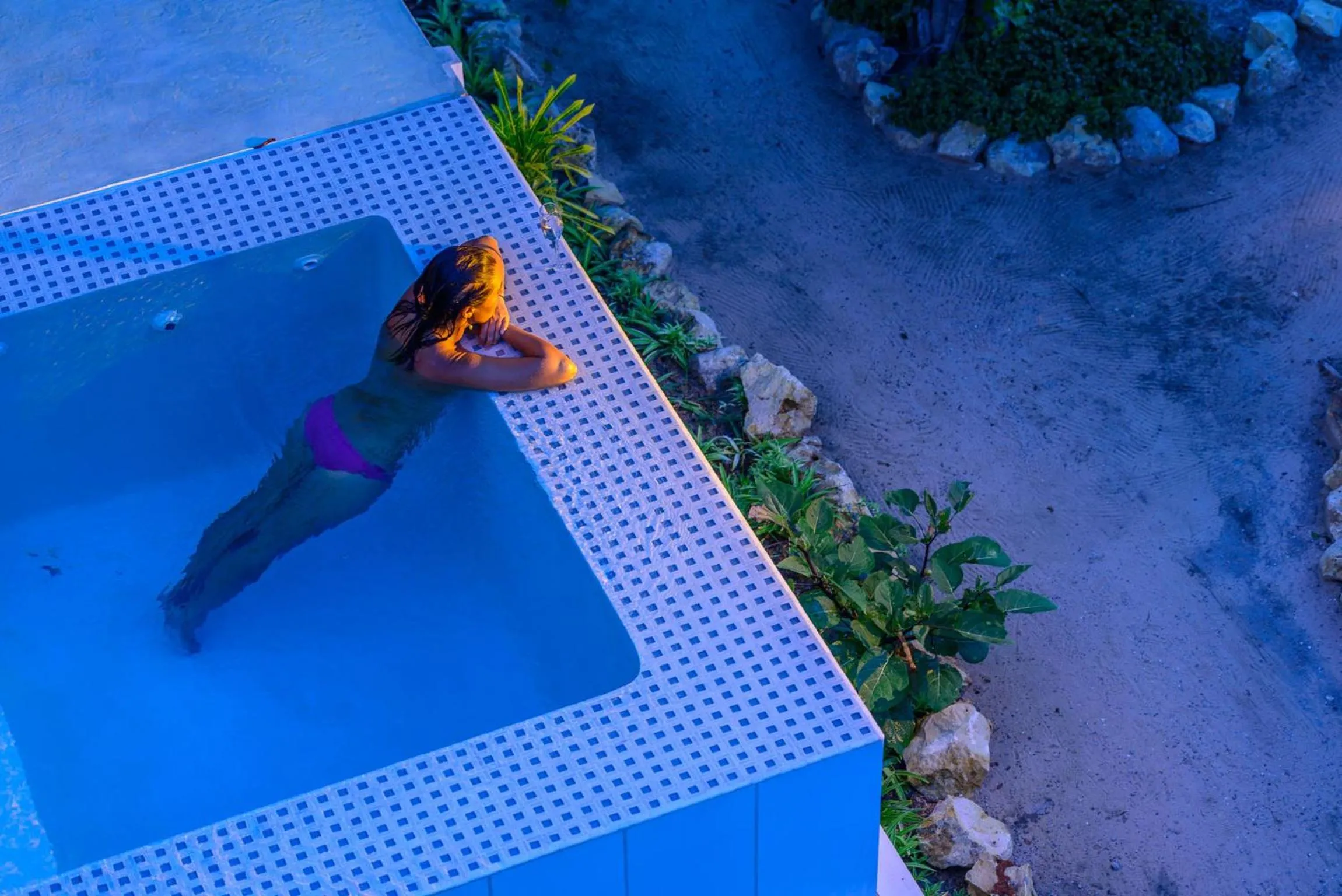Decorative detail in Bahia Mar Boutique Hotel