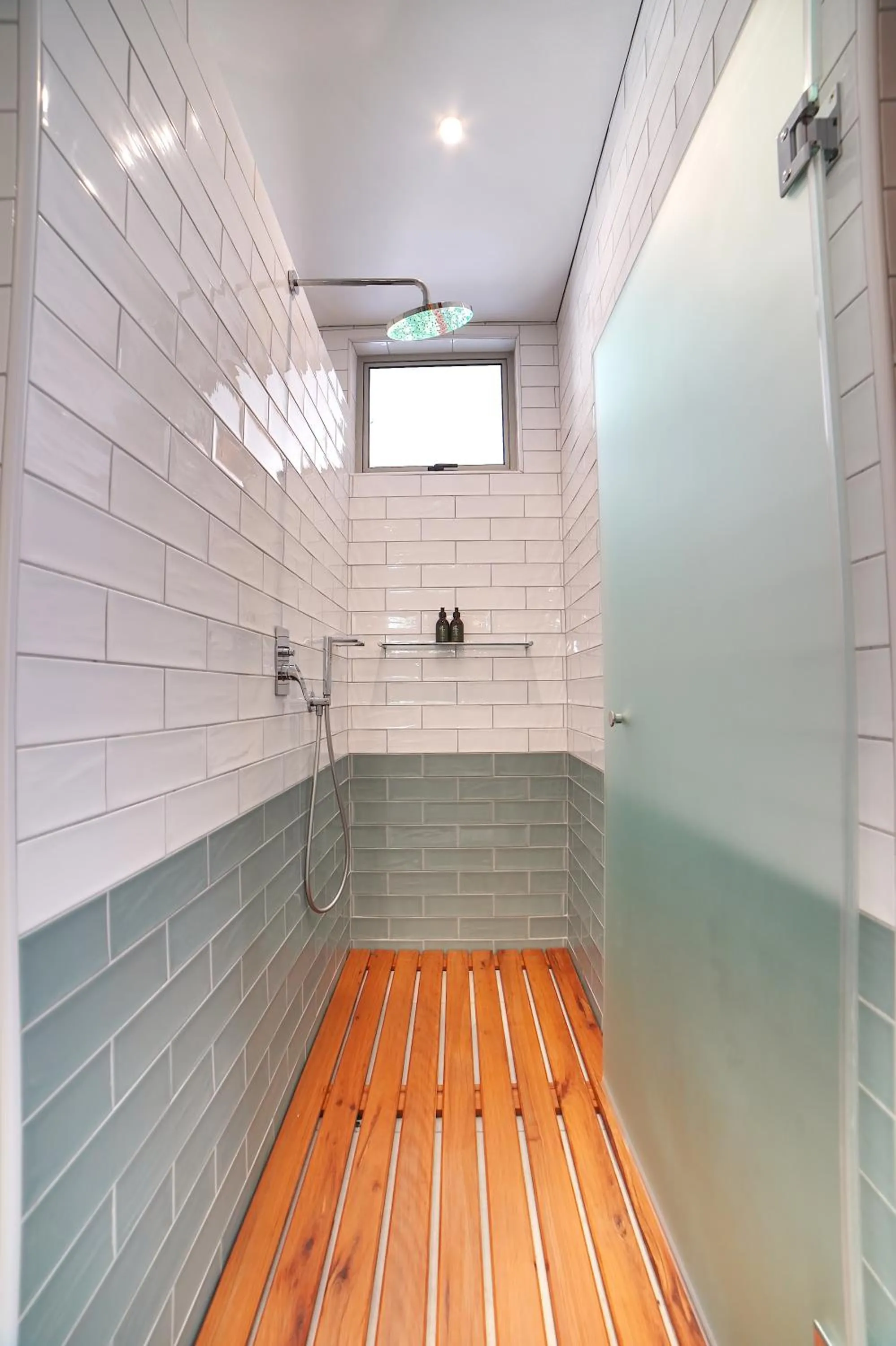 Shower in Bahia Mar Boutique Hotel