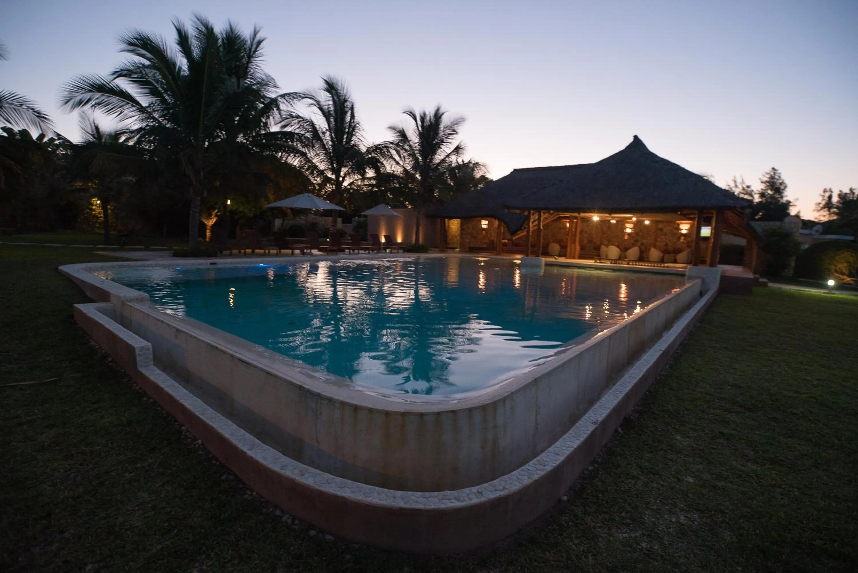 Pool view in Bahia Mar Boutique Hotel