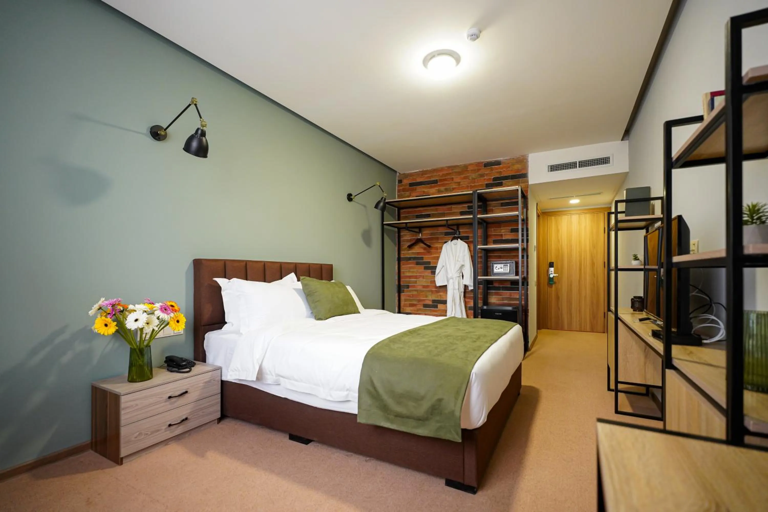 Bed in Felinger Concept Hotel