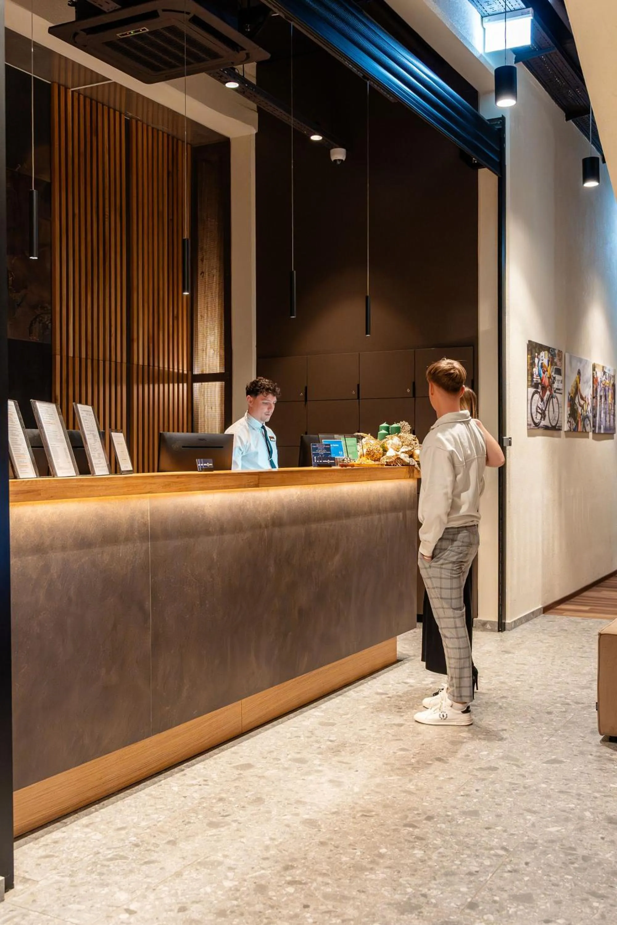 Lobby or reception in Hotel Lonca