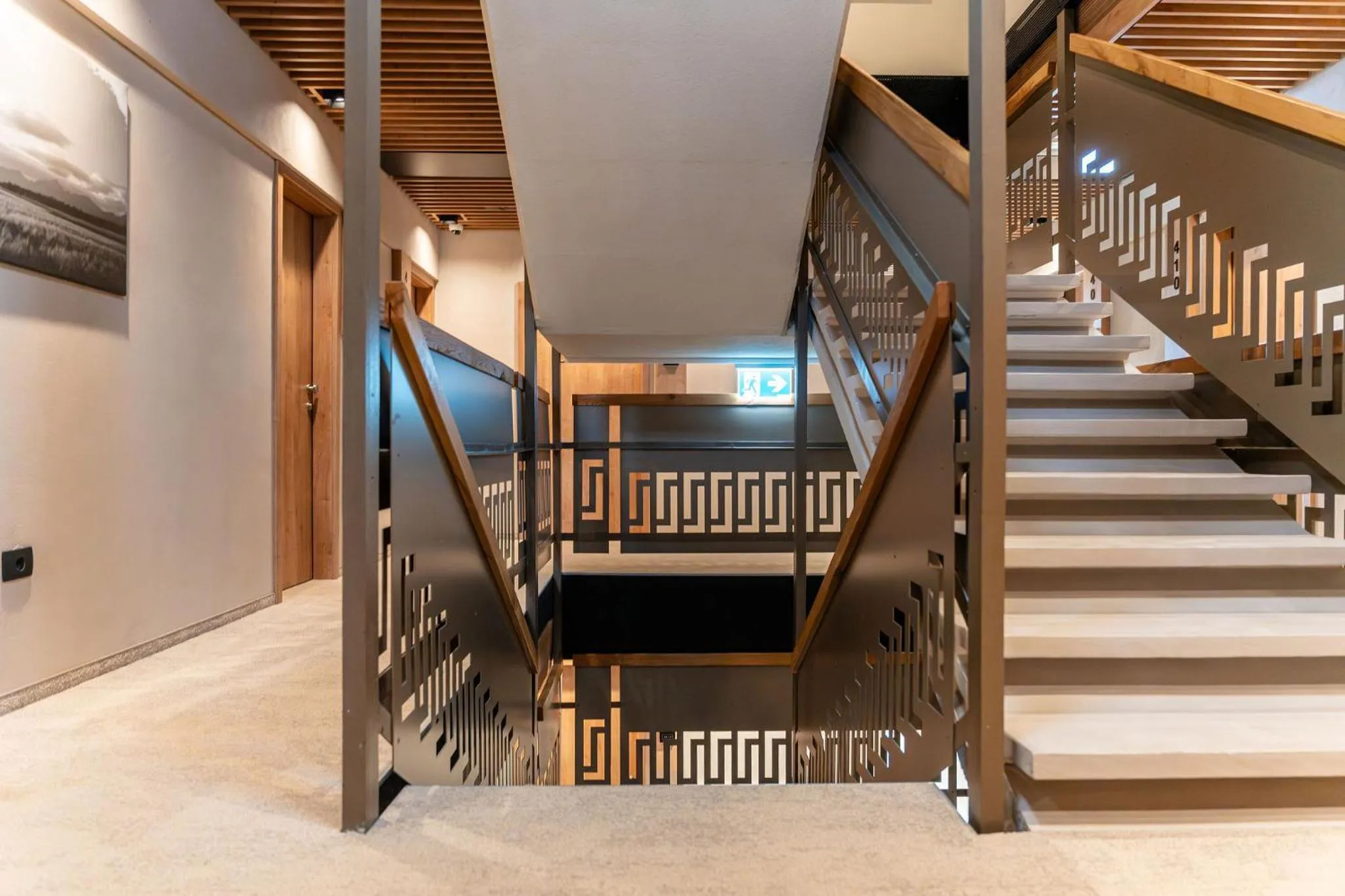 Floor plan in Hotel Lonca