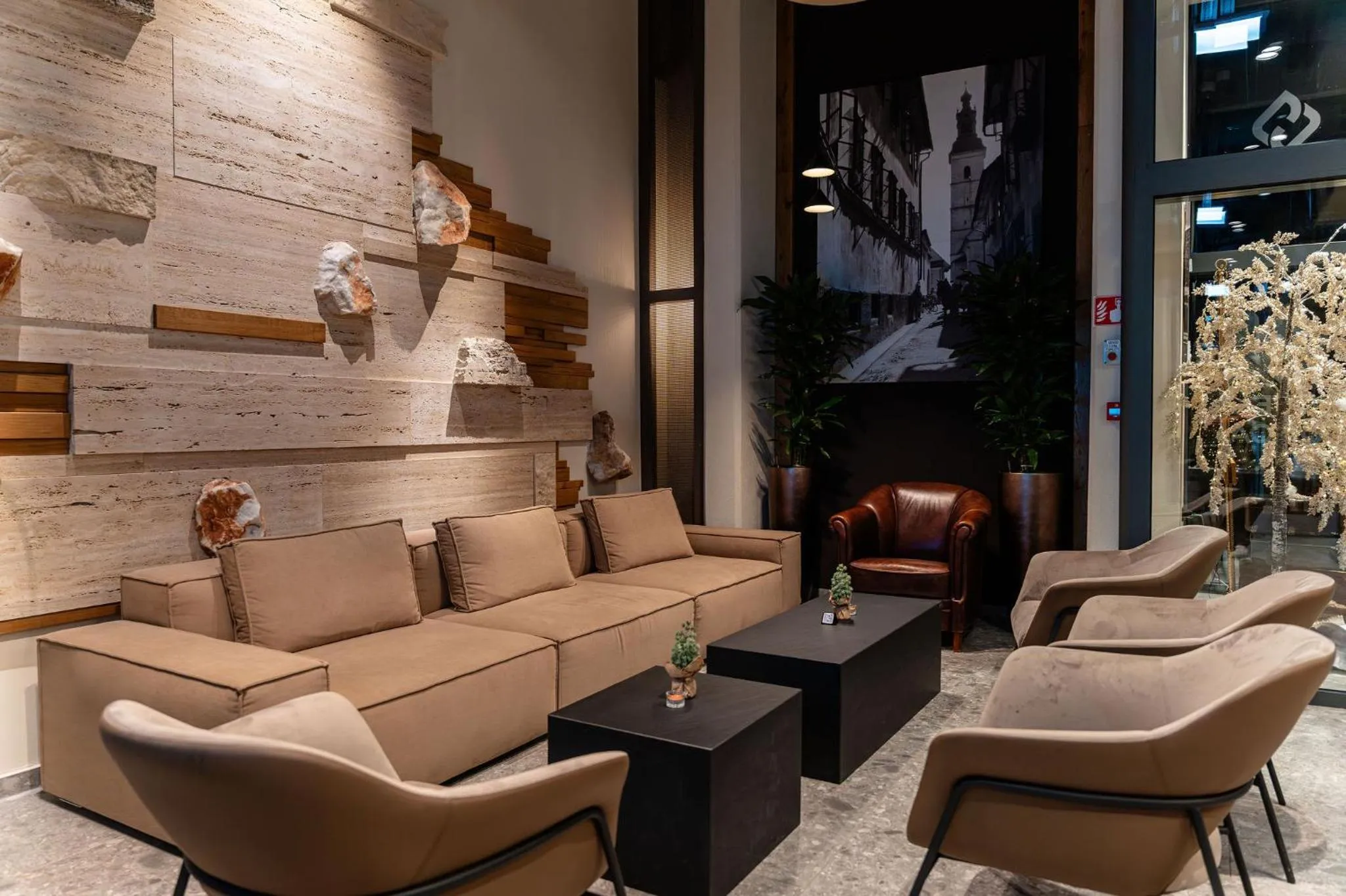 Lobby or reception in Hotel Lonca