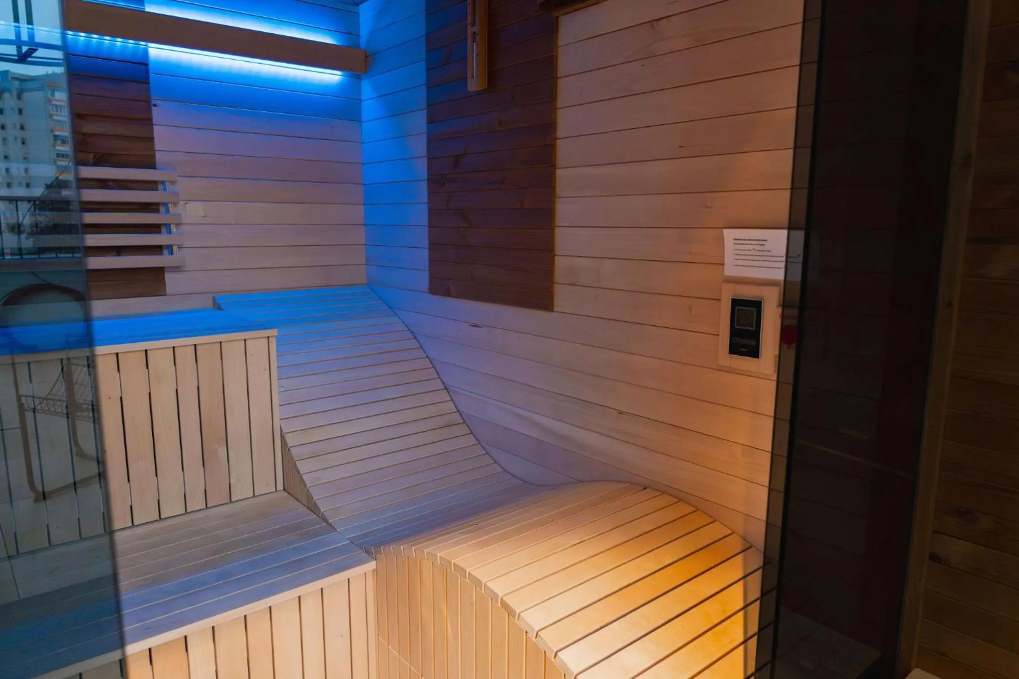 Sauna in Hotel Lonca