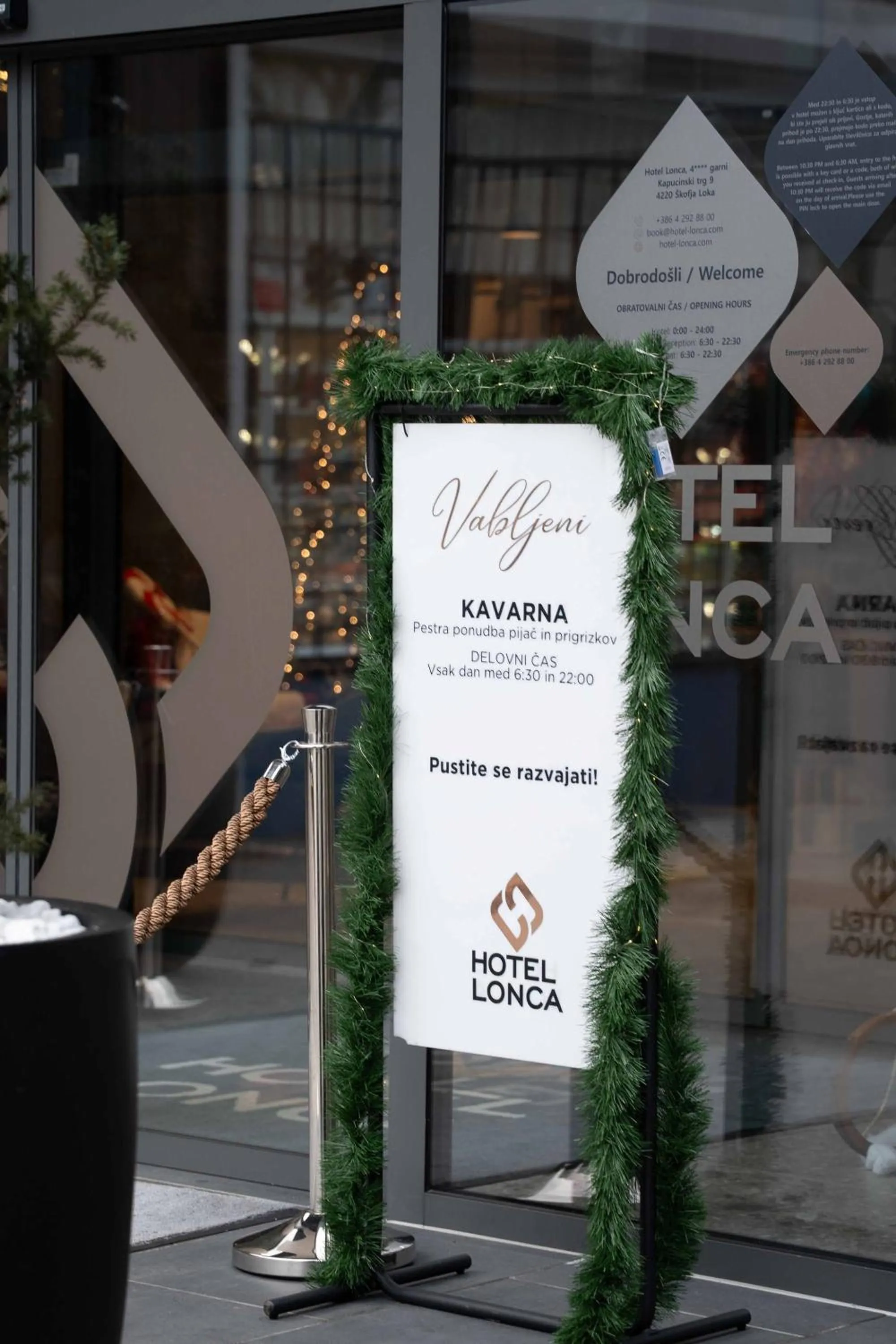 Facade/entrance in Hotel Lonca