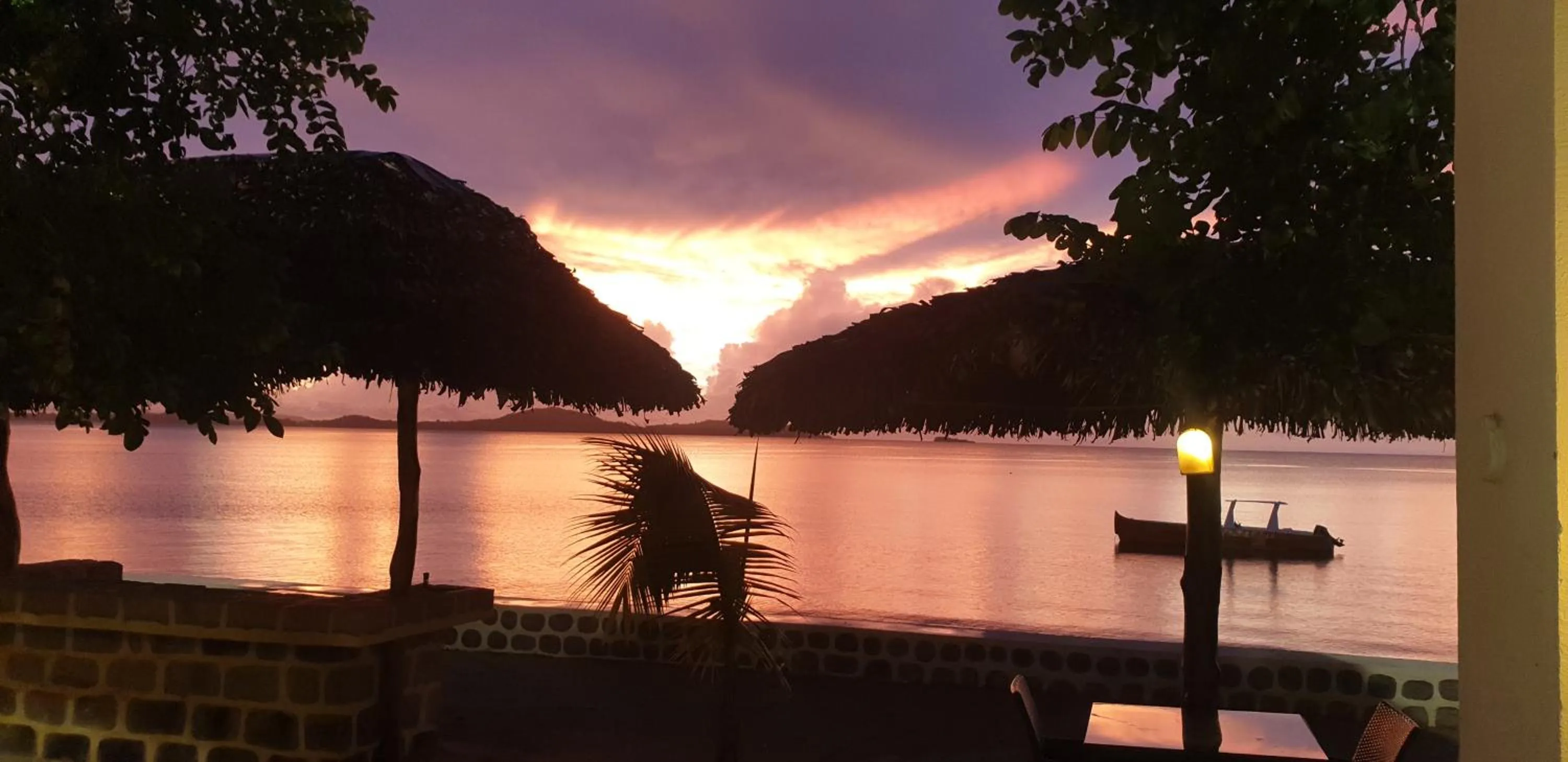 Sunset in Anjiamarango Beach Resort