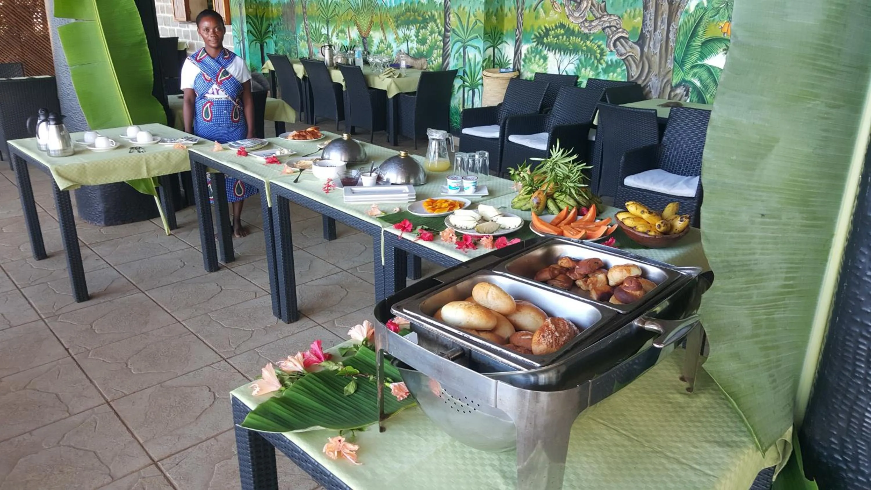 Breakfast in Anjiamarango Beach Resort